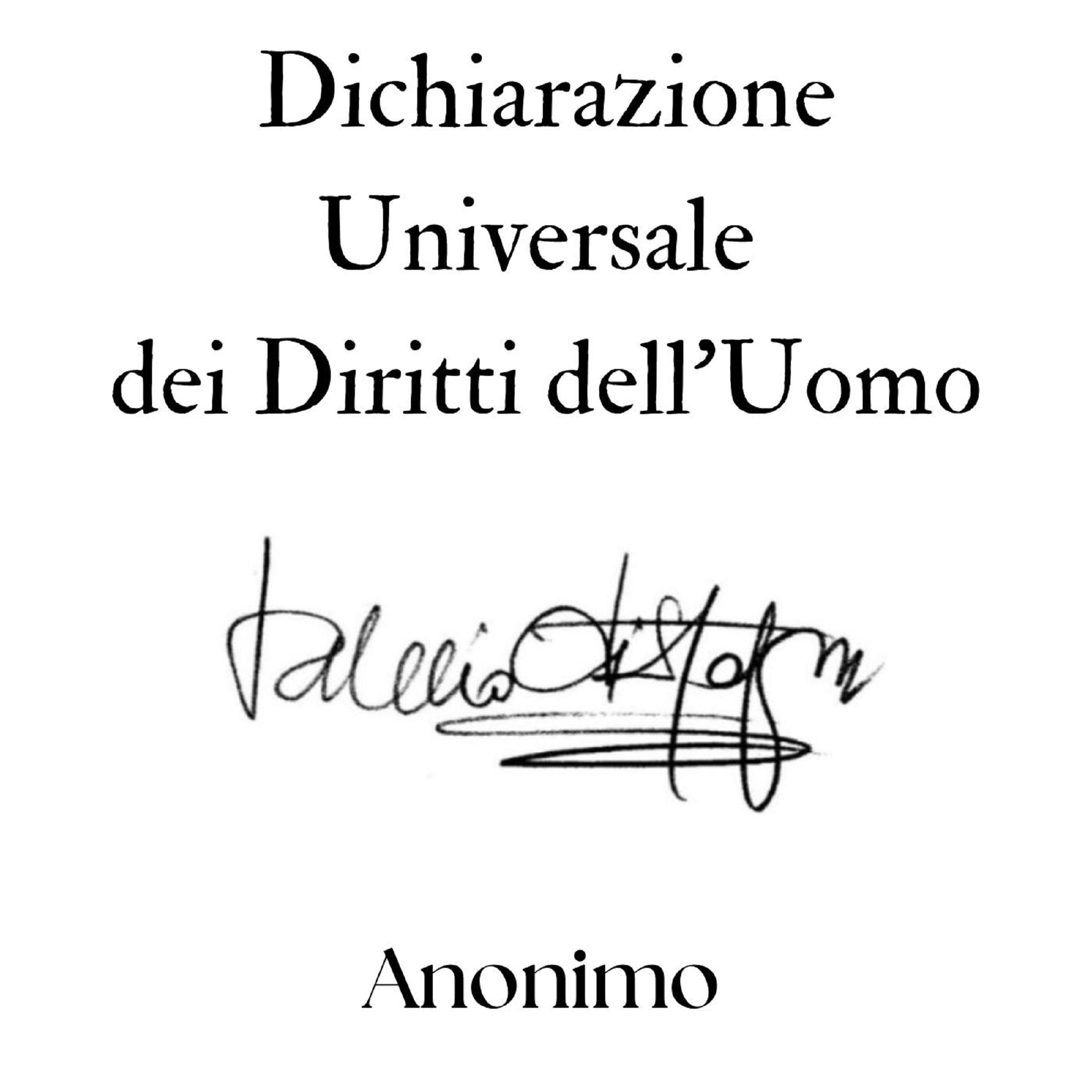 Dichiarazione Universale dei Diritti dell'Uomo