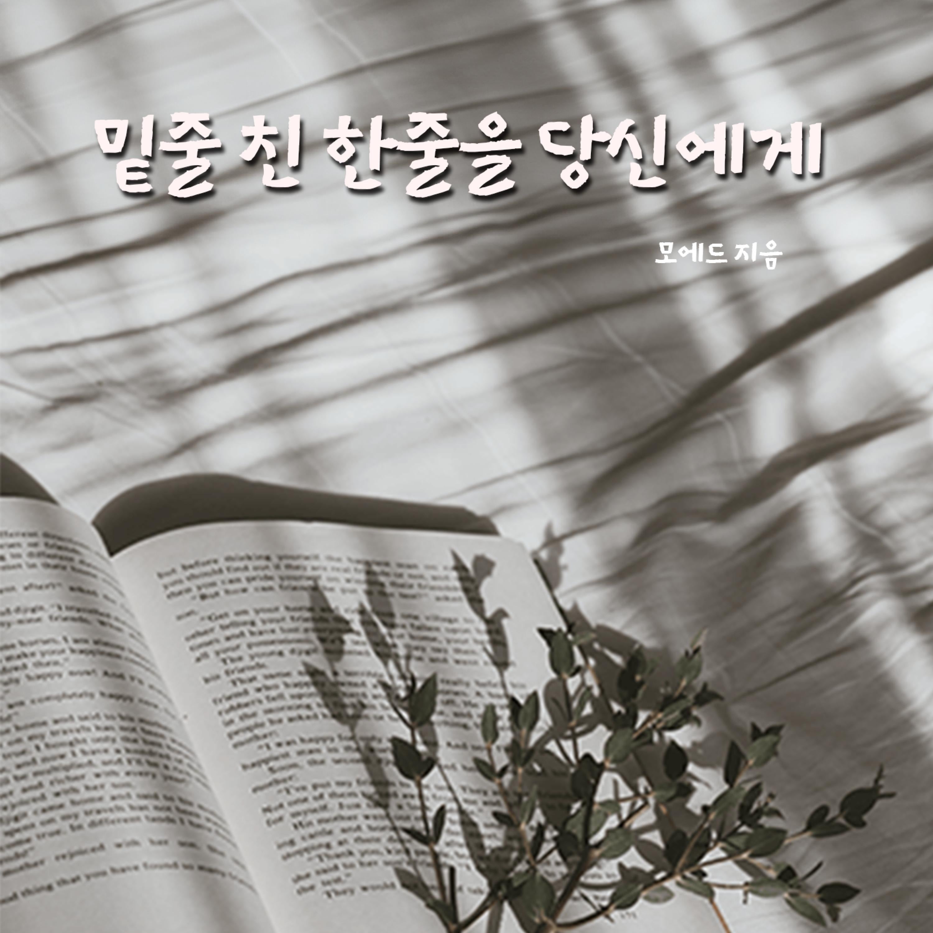 밑줄 친 한줄을 당신에게