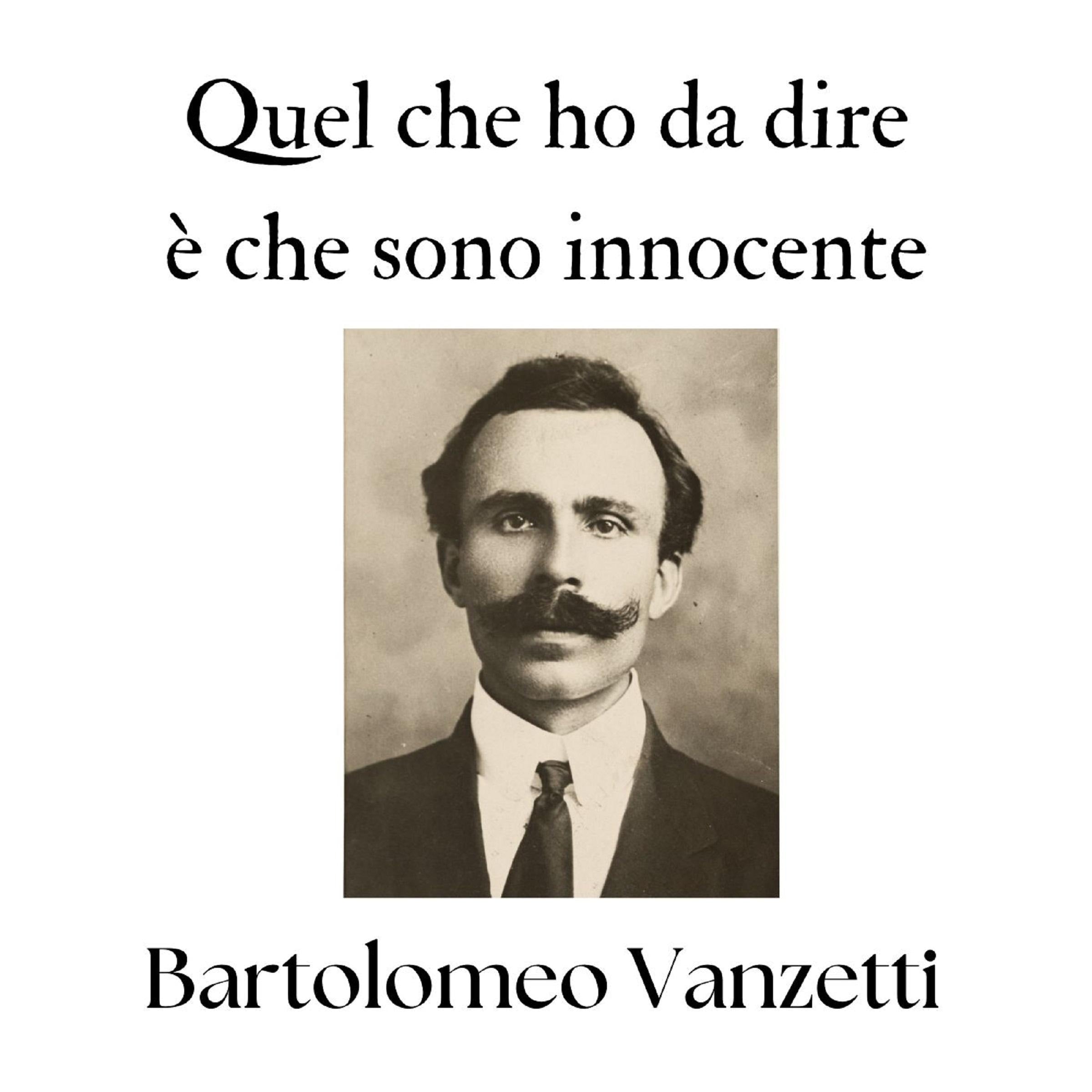 Quel che ho da dire è che sono innocente