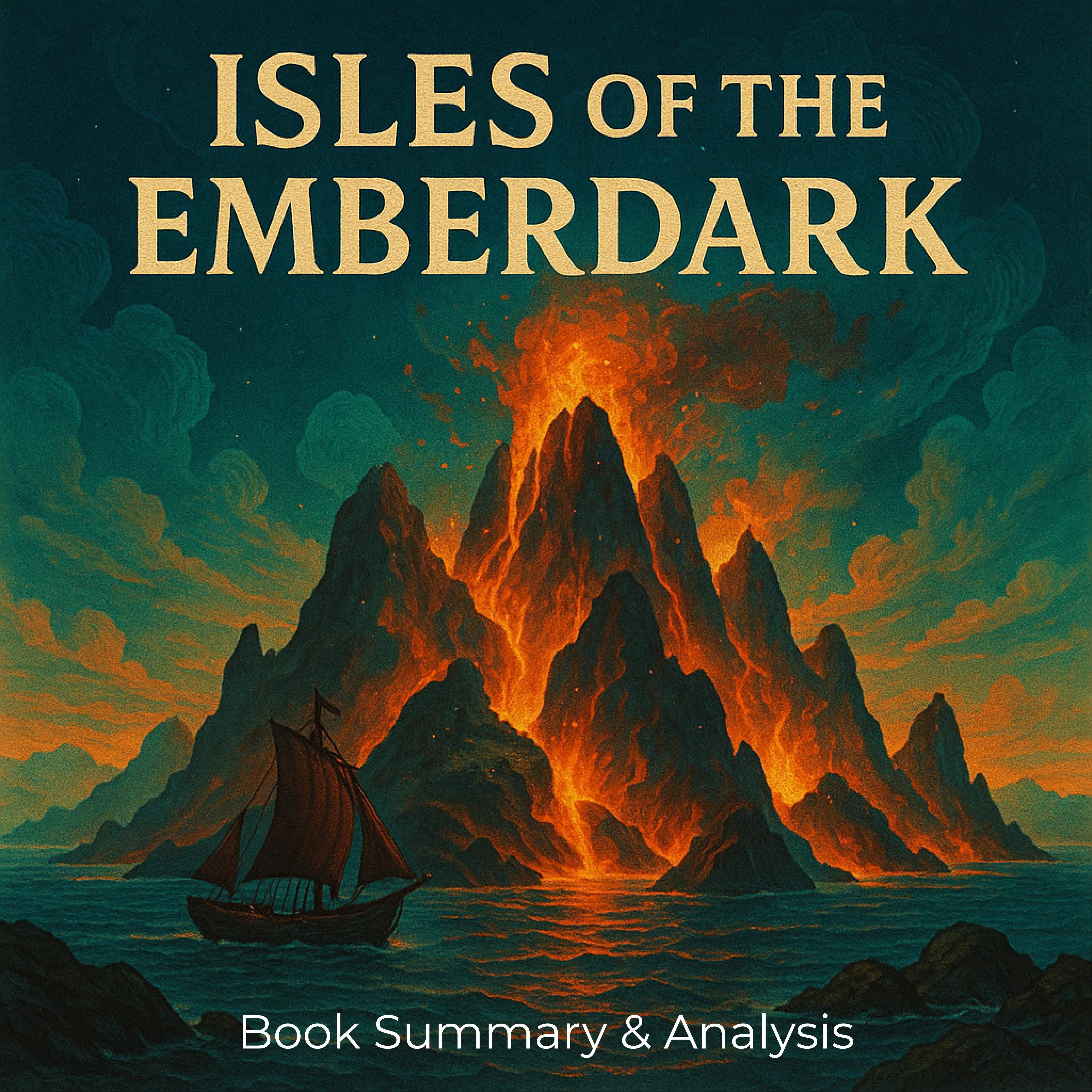 Book summary & analysis of Isles of the Emberdark by Brandon Sanderson