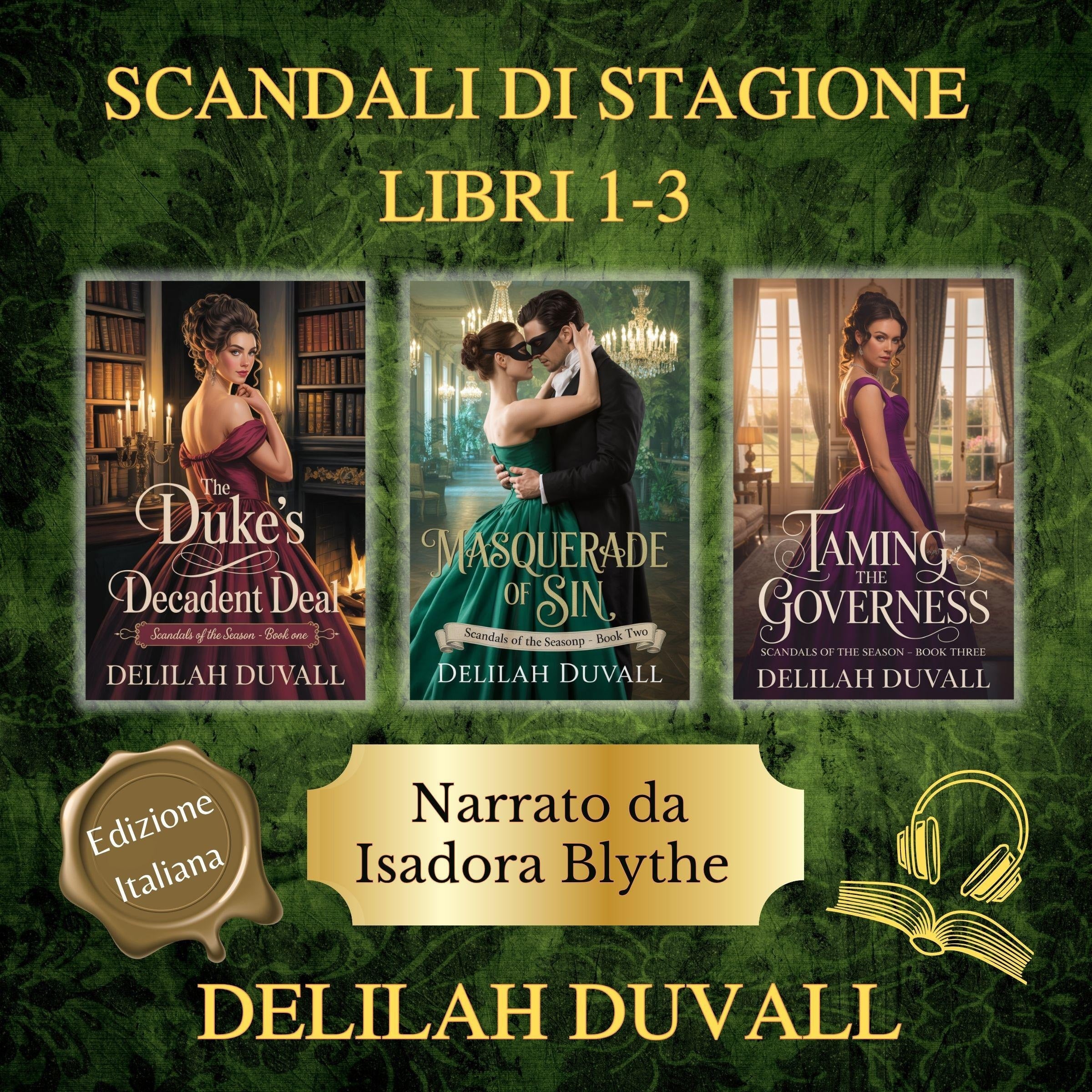 Scandals of the Season Bundle Books 1-3 - Edizione Italiana