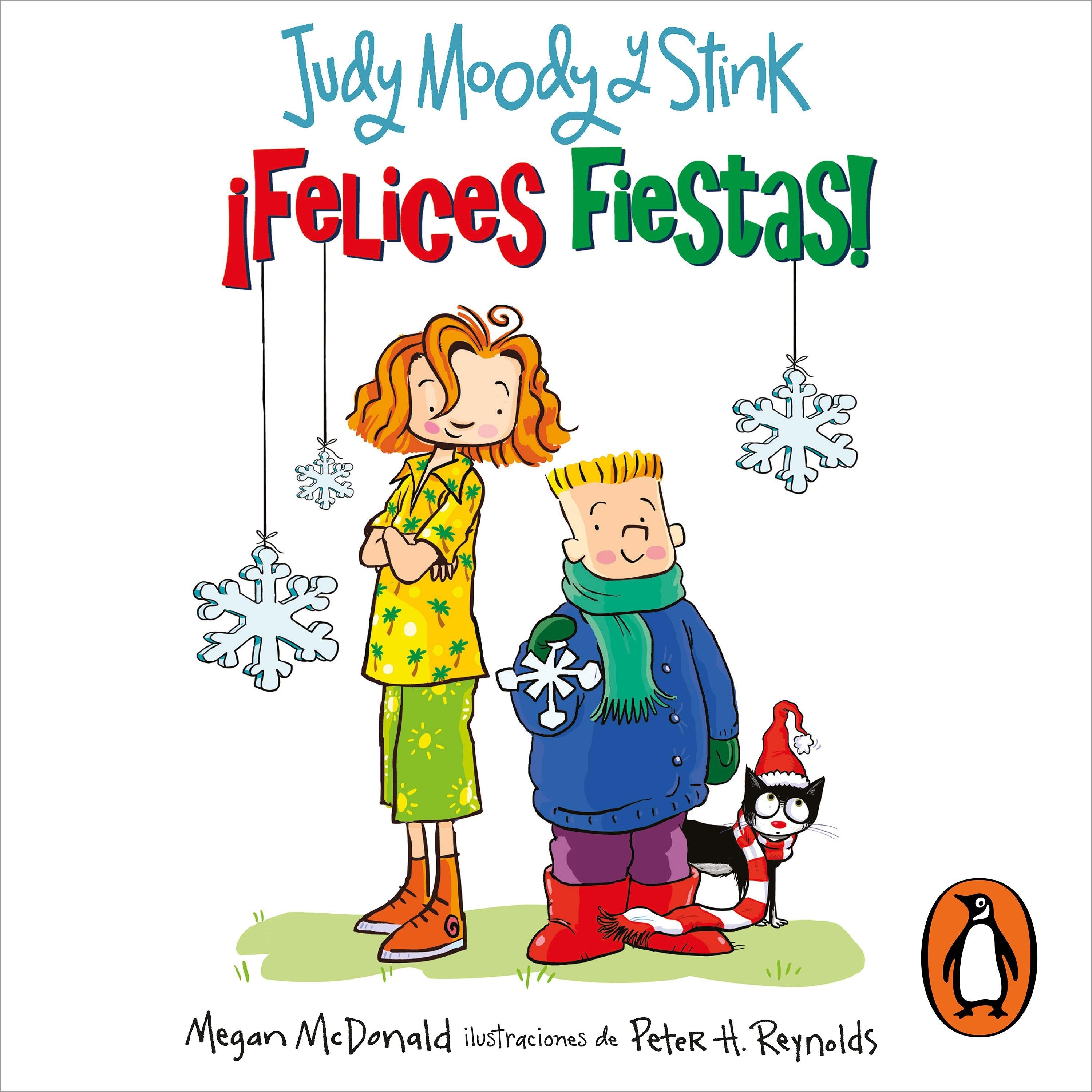 Judy Moody y Stink. ¡Felices fiestas!