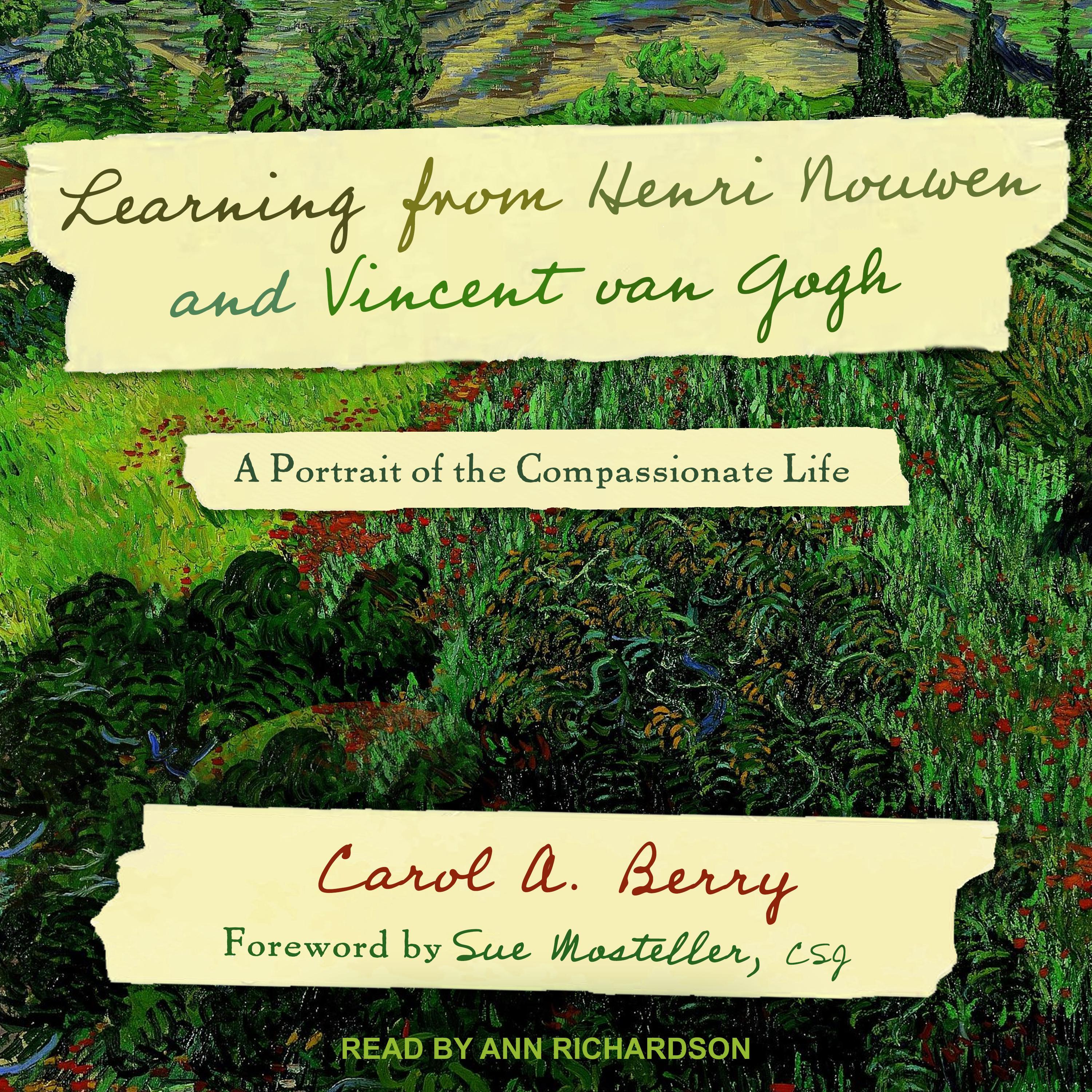 Learning from Henri Nouwen and Vincent van Gogh