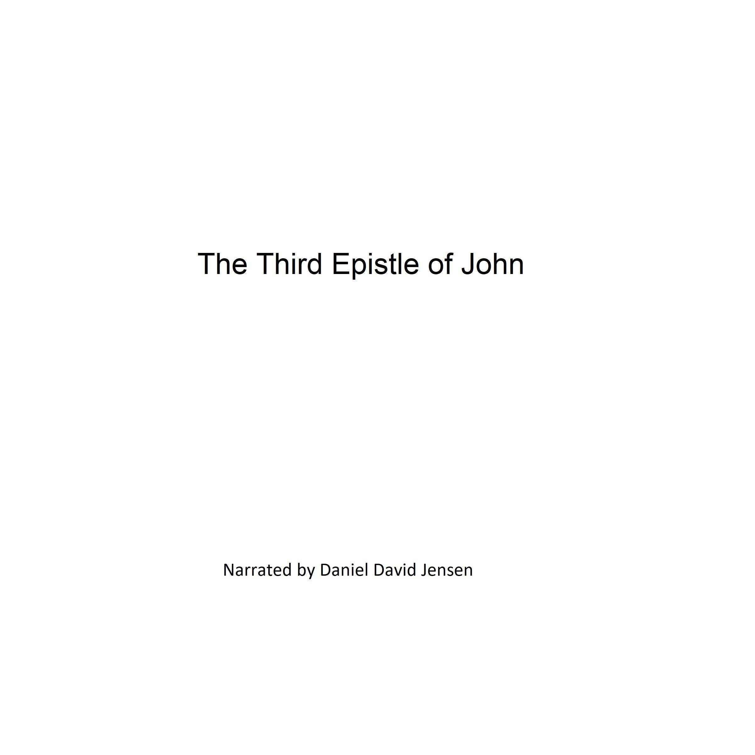 The Third Epistle of John