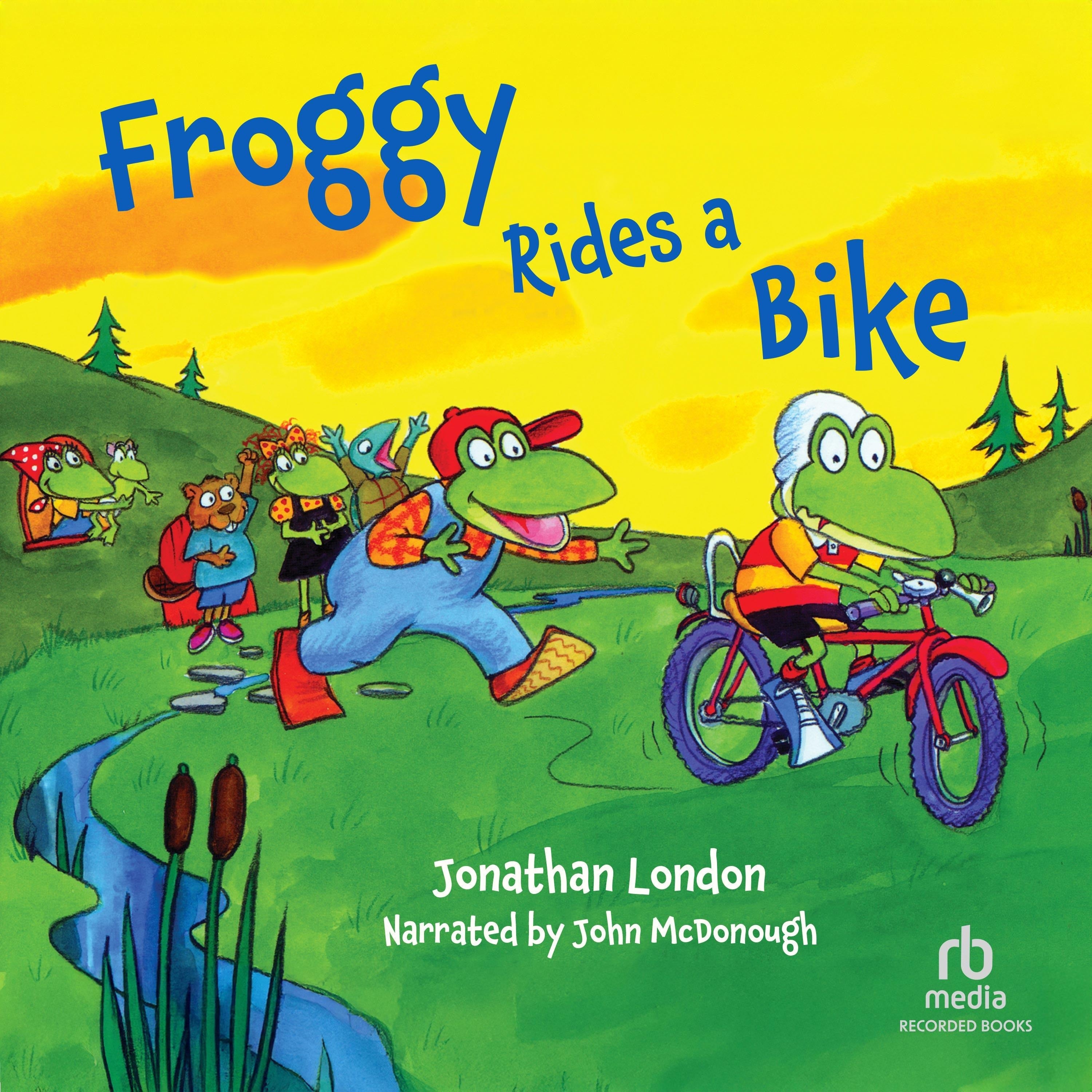 Froggy Rides a Bike