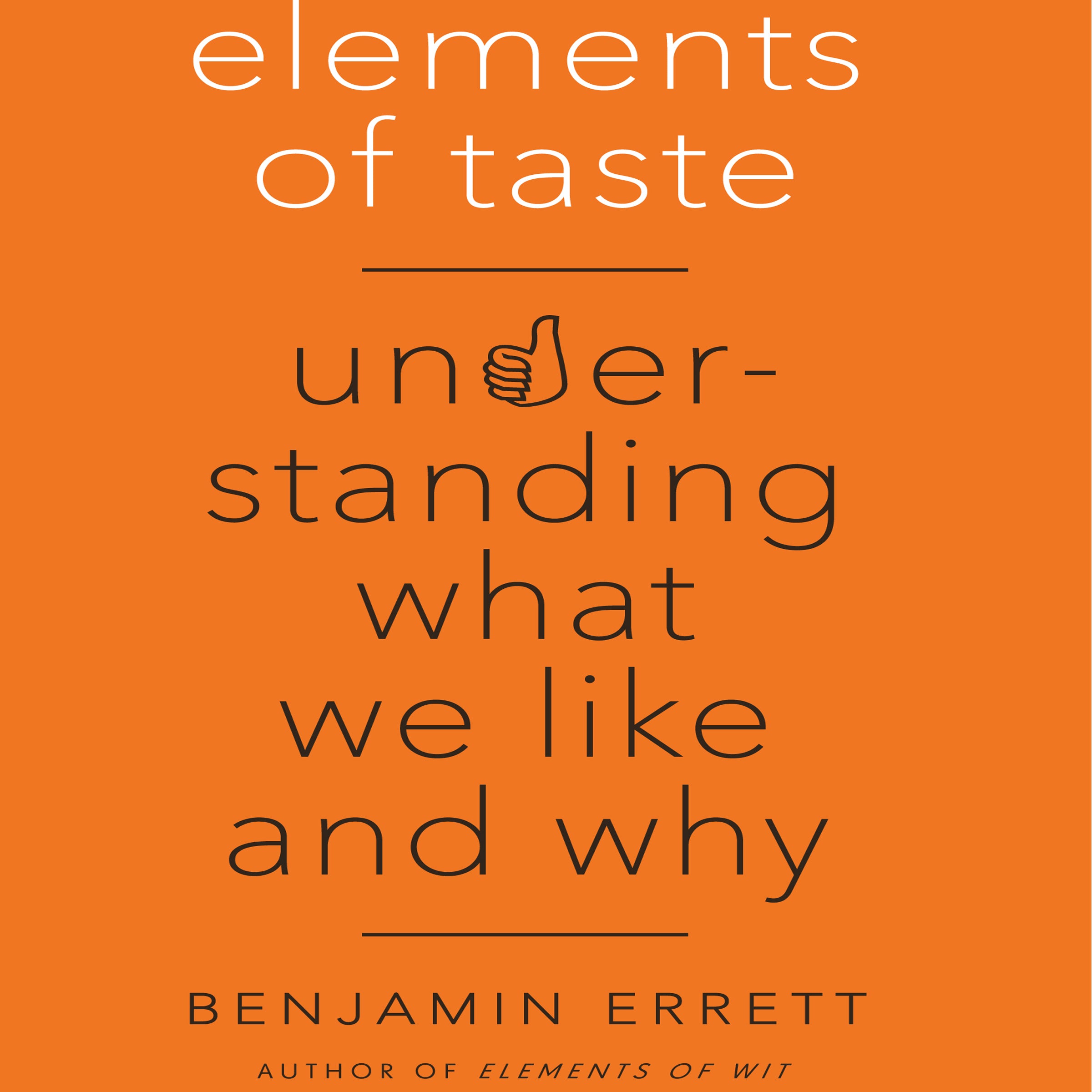 Elements of Taste