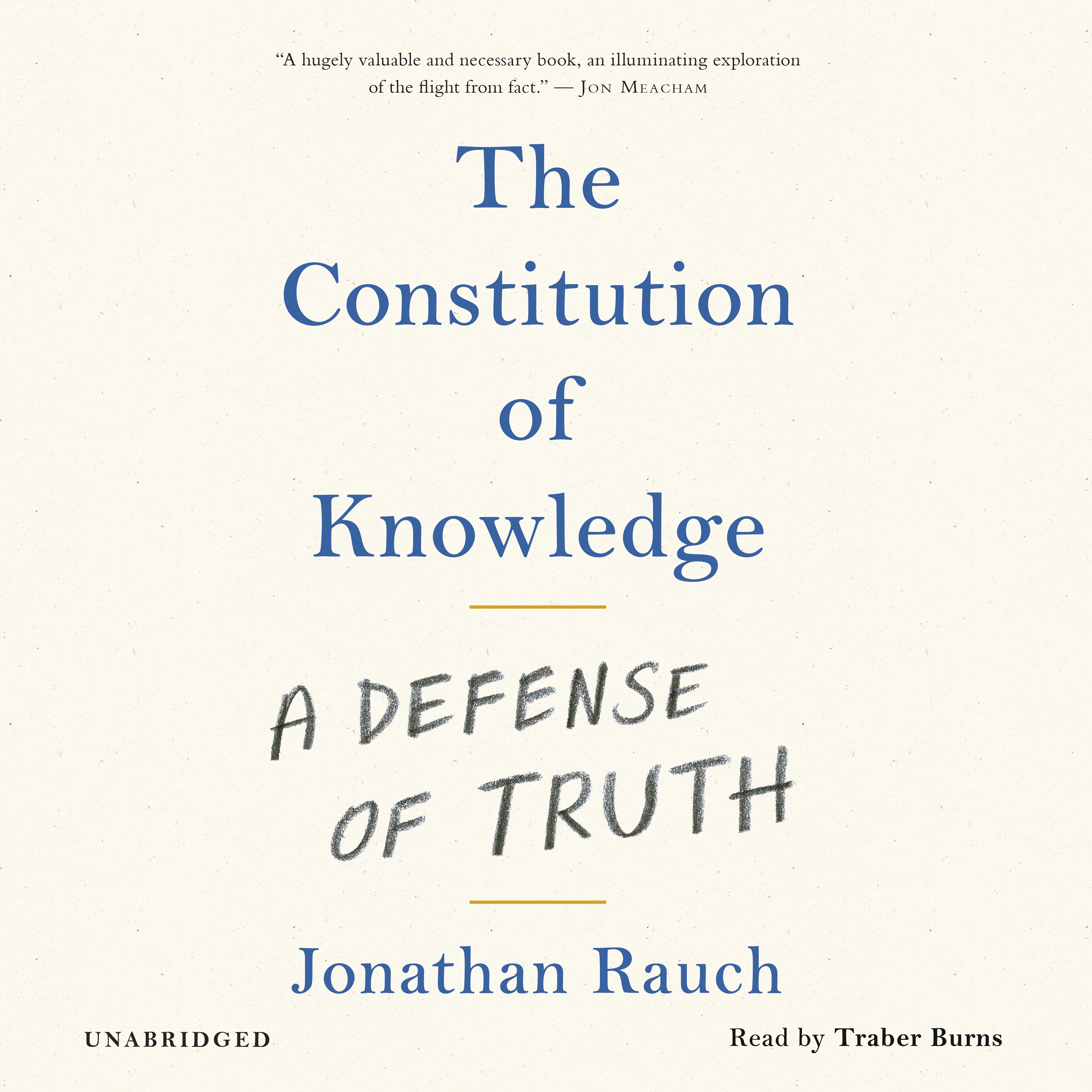The Constitution of Knowledge