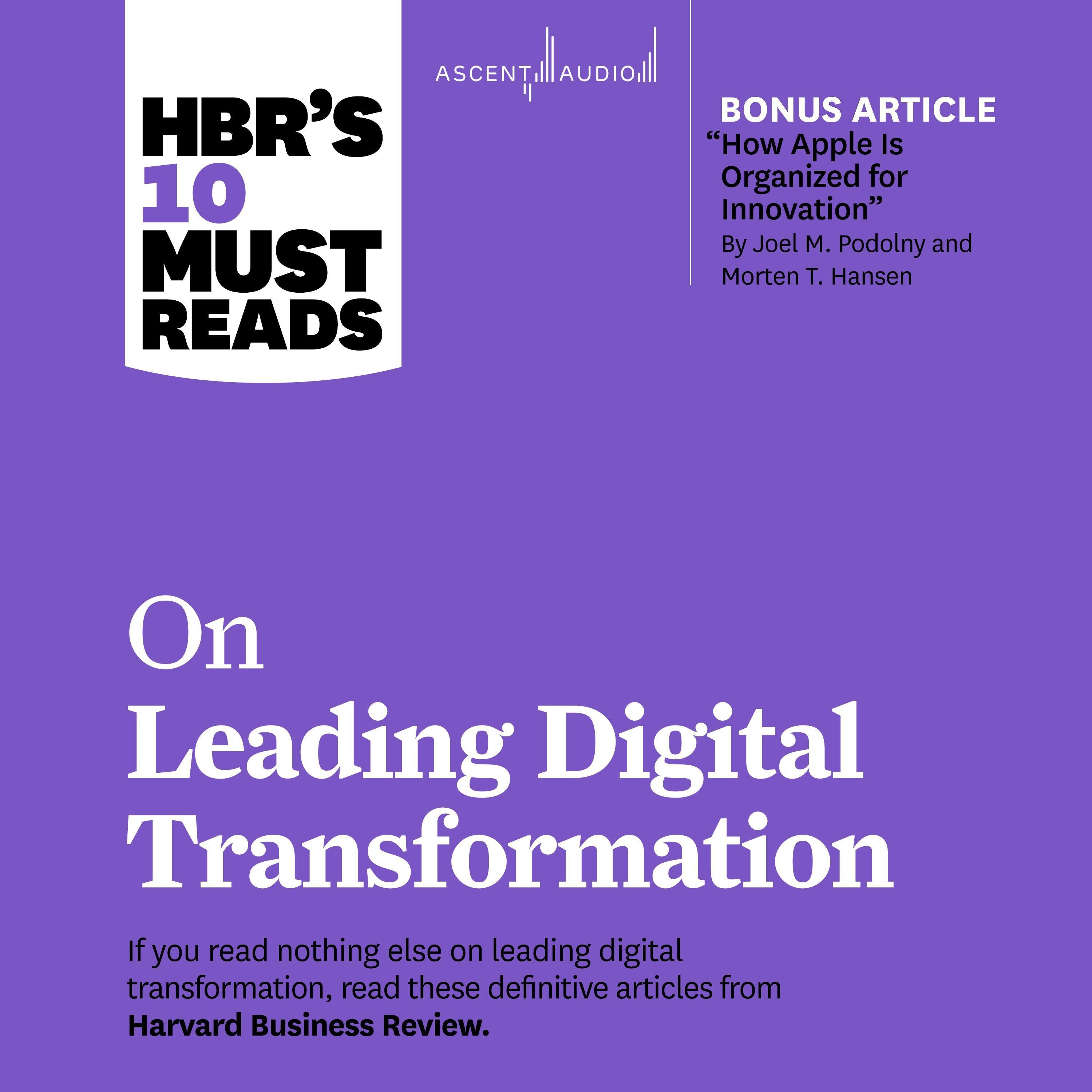 HBR's 10 Must Reads on Leading Digital Transformation