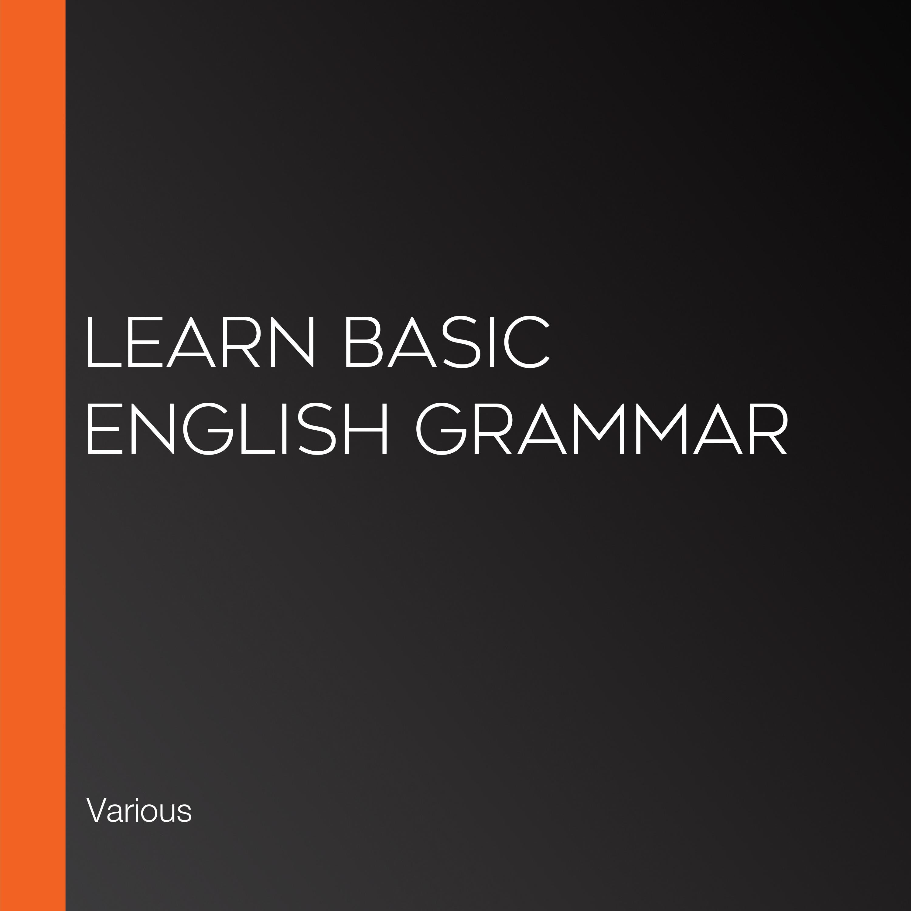 Learn Basic English Grammar