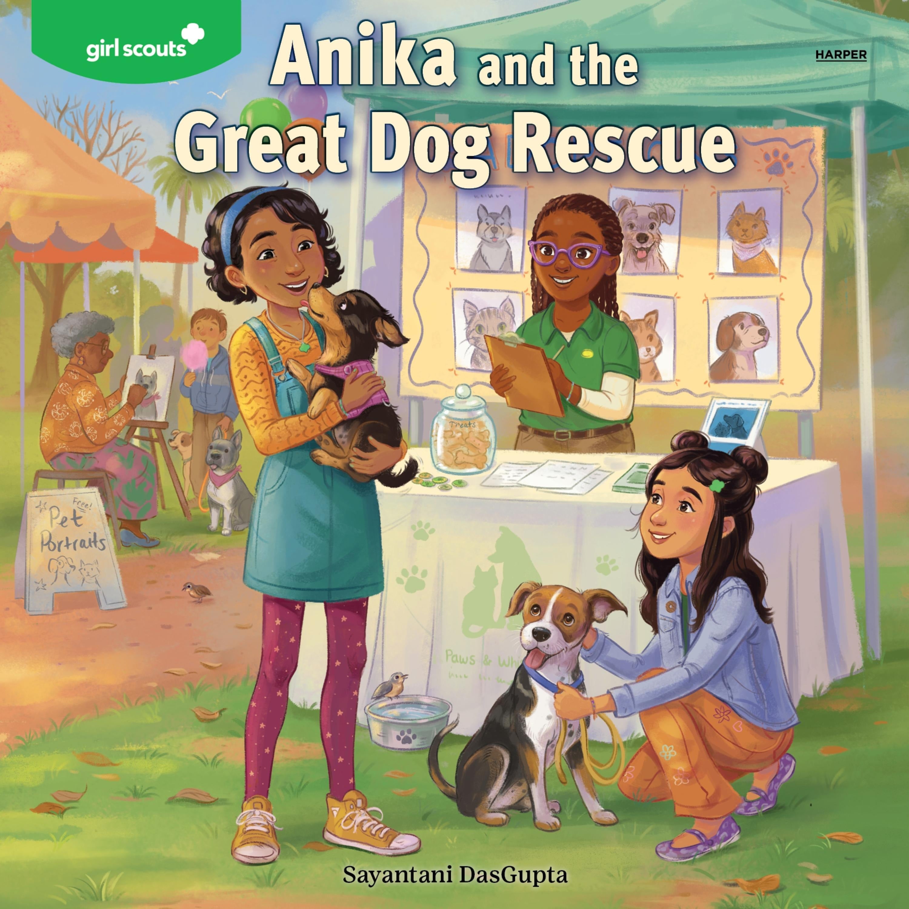 Girl Scouts: Anika and the Great Dog Rescue