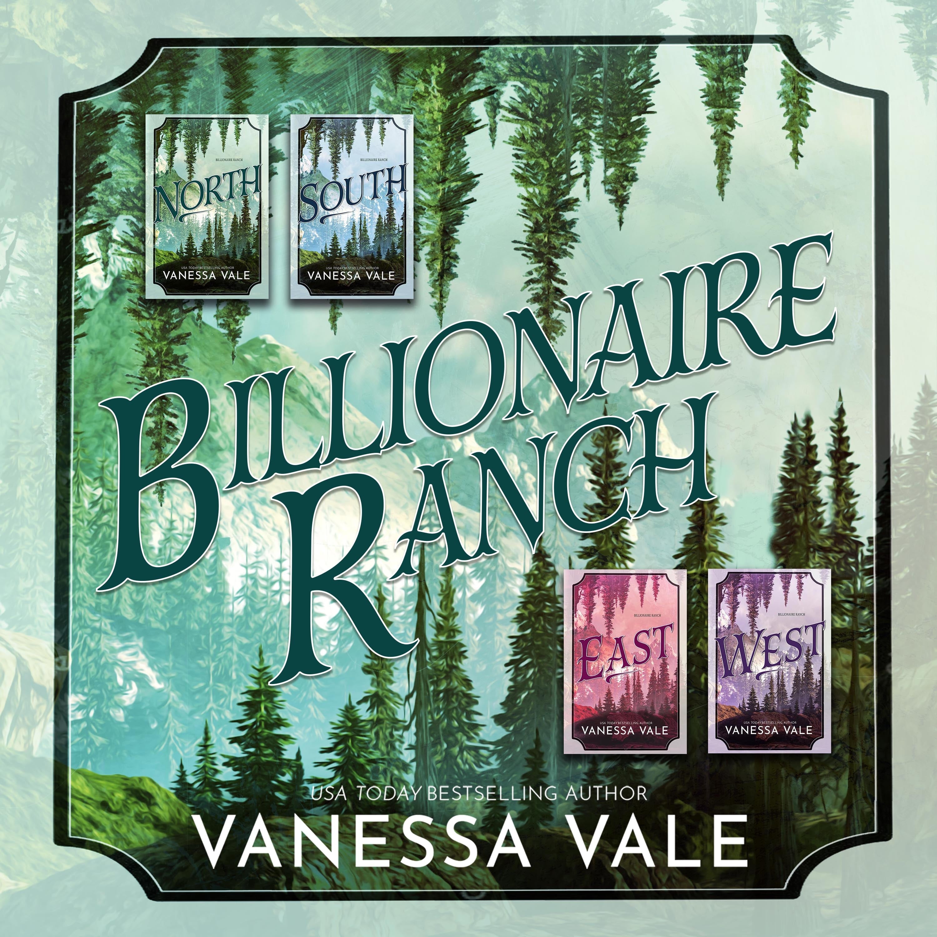 Billionaire Ranch Series Boxed Set, Books 1-4