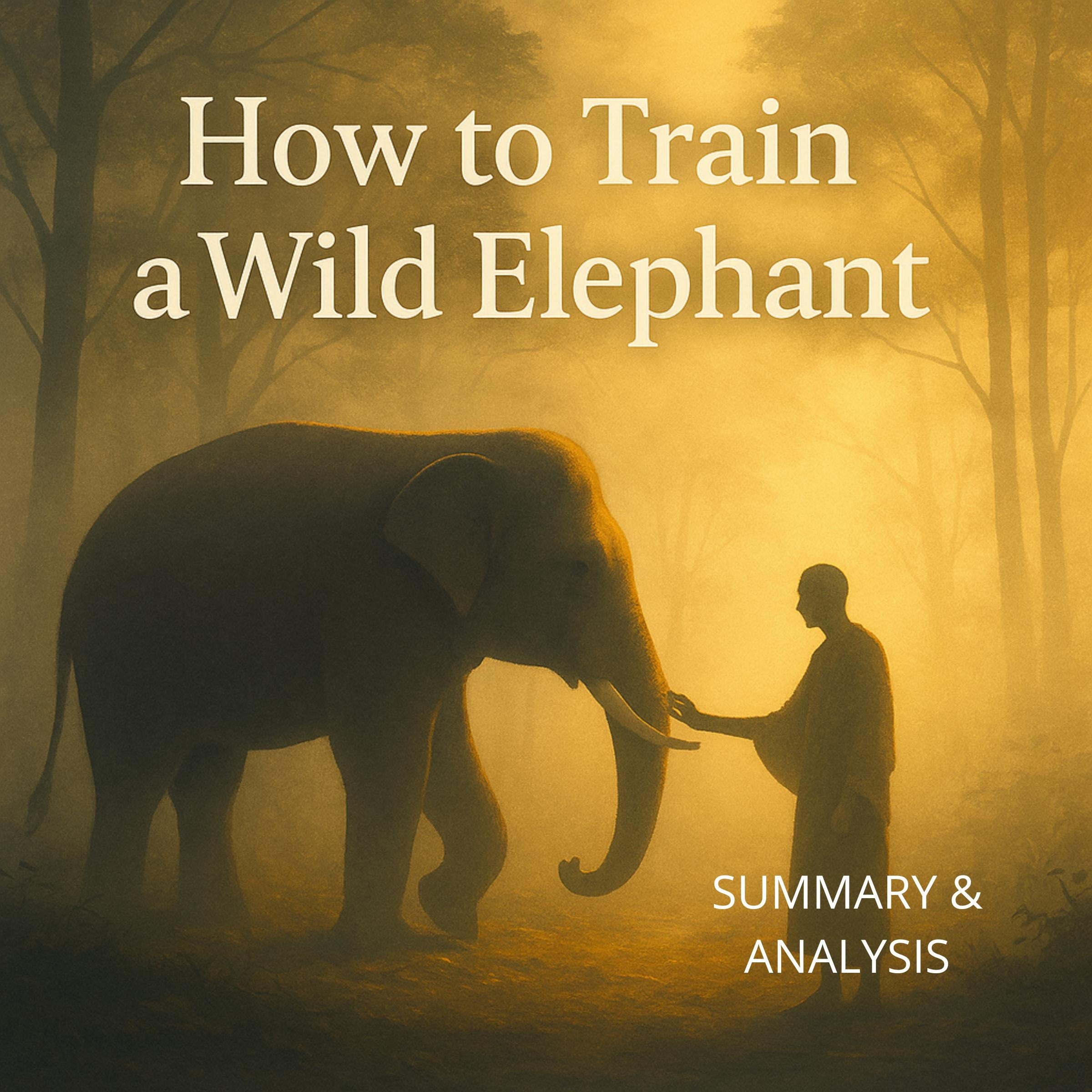 How to Train a Wild Elephant: Book summary & analysis