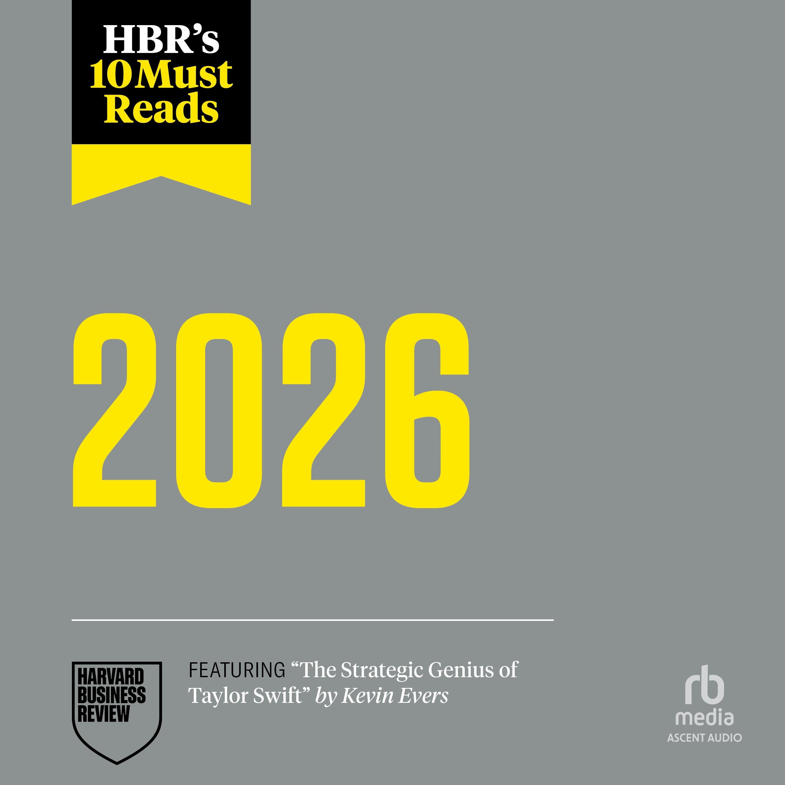 HBR's 10 Must Reads 2026
