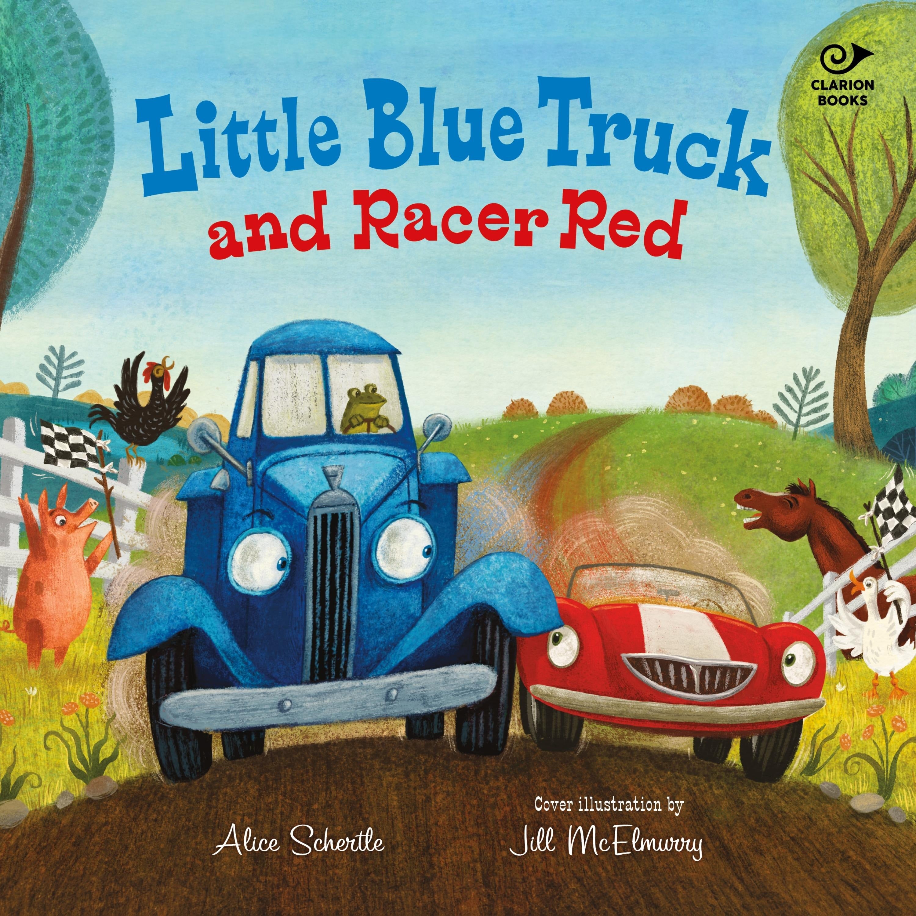Little Blue Truck and Racer Red