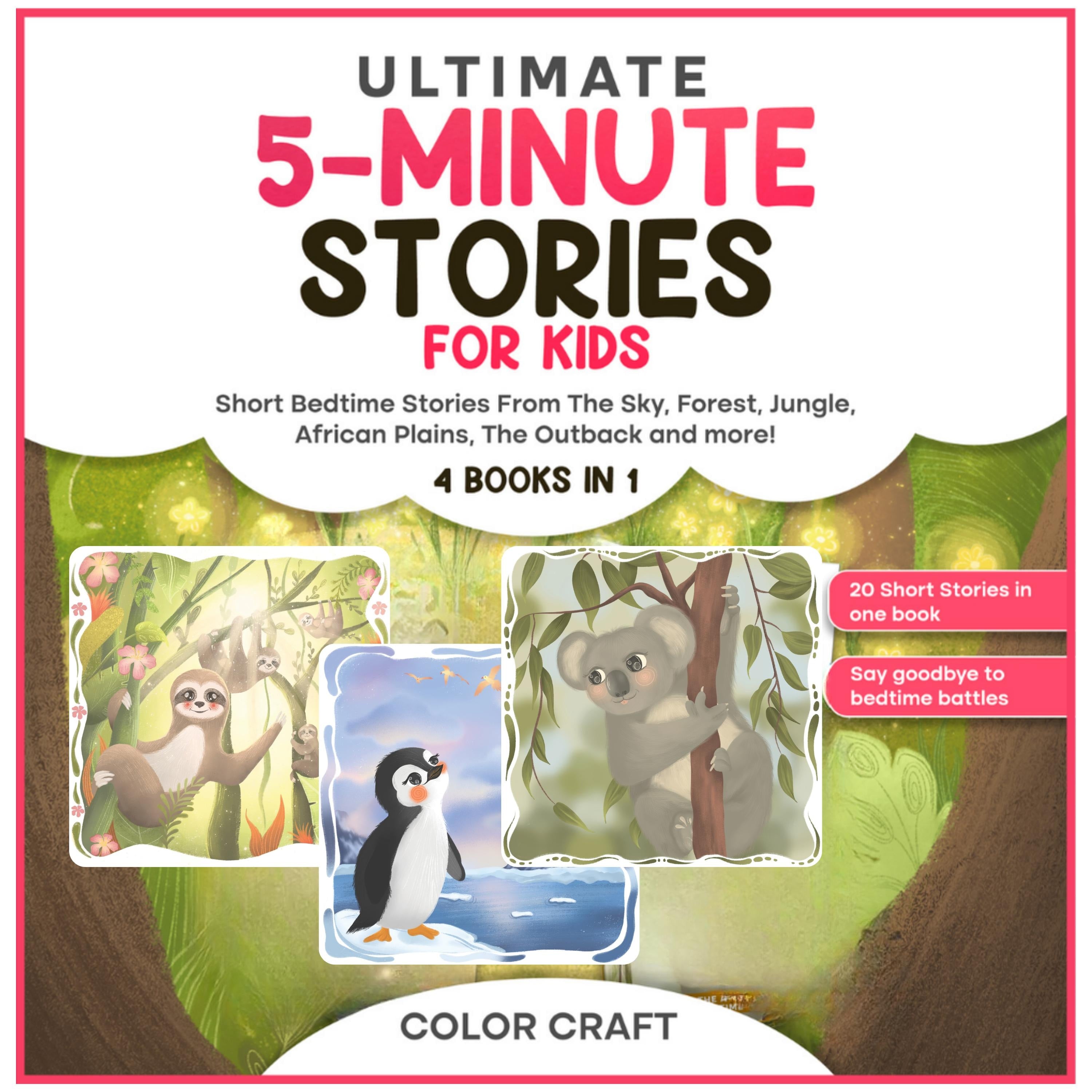 Ultimate 5-Minute Story Book For Kids: 4 Books in 1