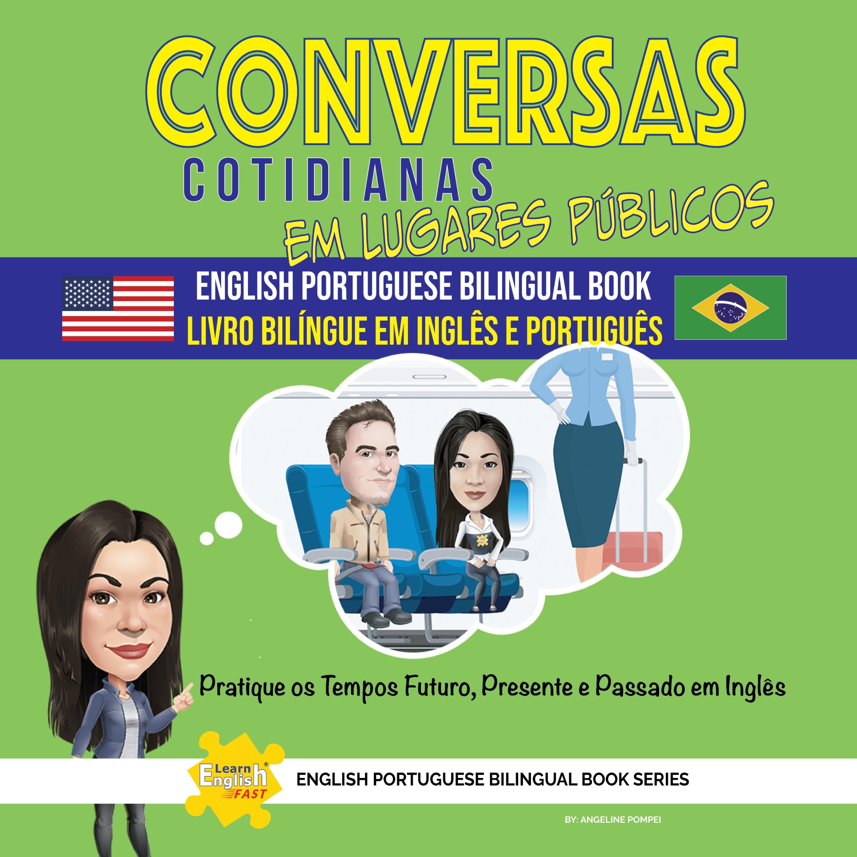Conversas Cotidianas Em Lugares Públicos Livro Bilíngue Inglês Português