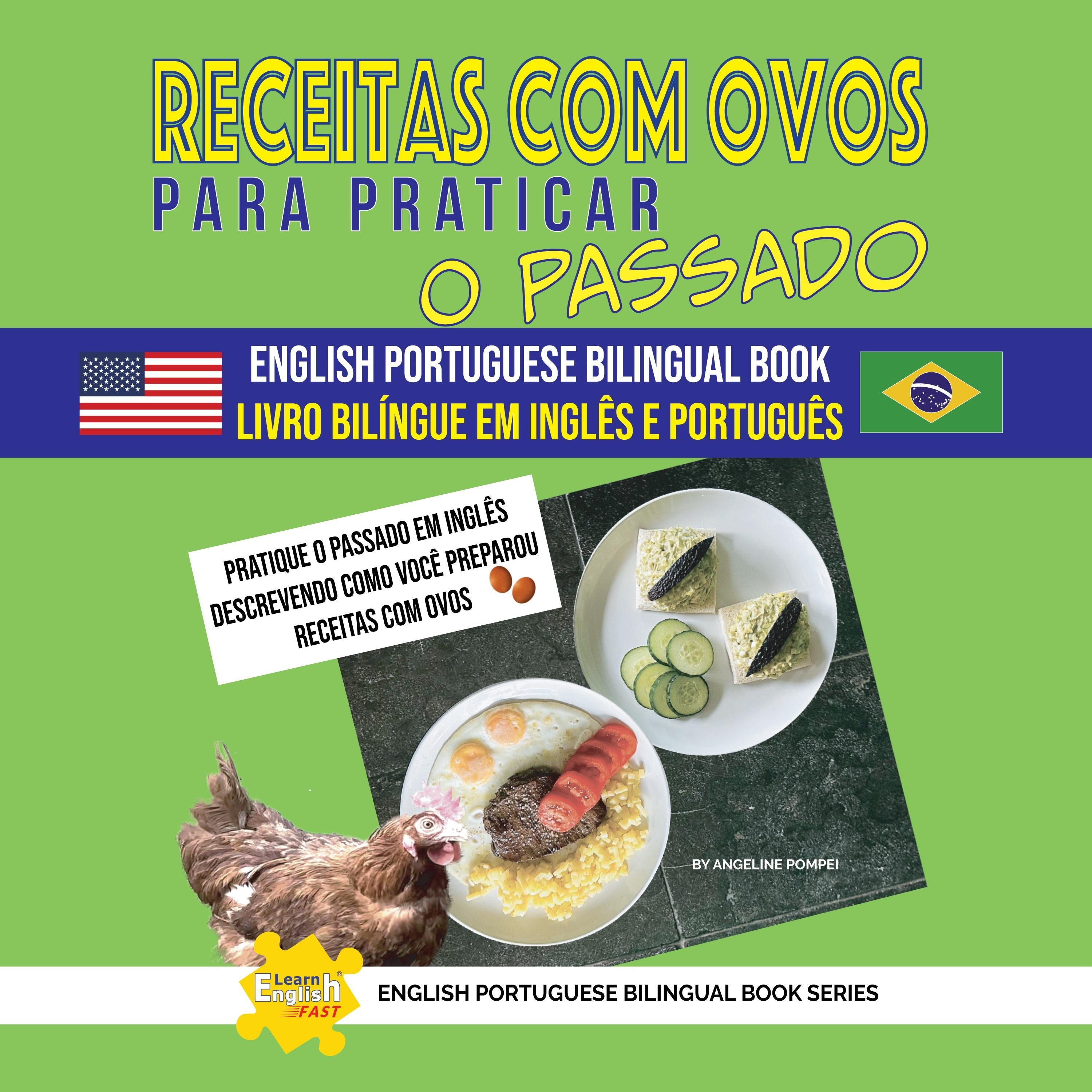 Receitas Com Ovos Para Praticar O Passado Livro Bilíngue Inglês Português