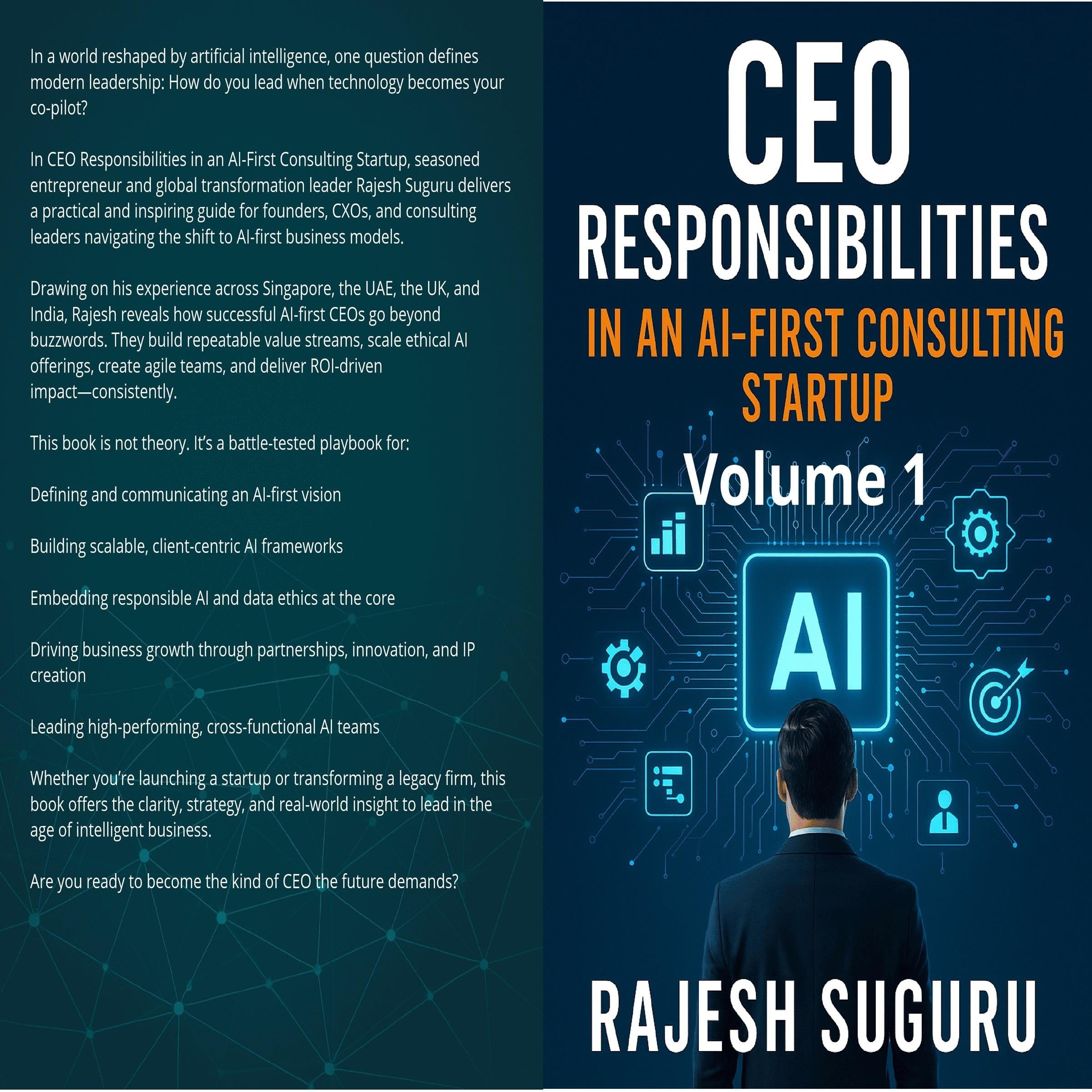 CEO Responsibilities in an AI-First Consulting Startup