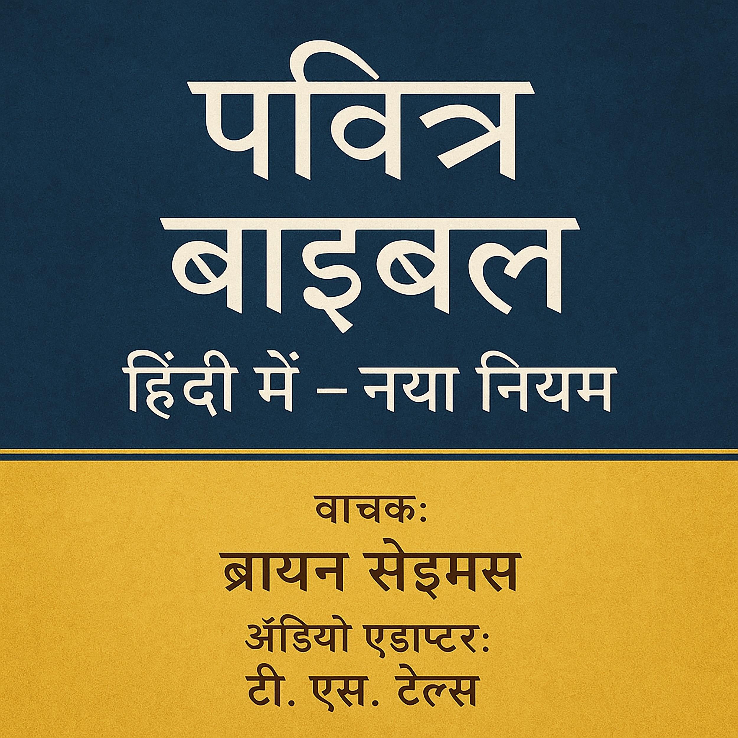 पवित्र बायबल हिंदी में - नया नियम