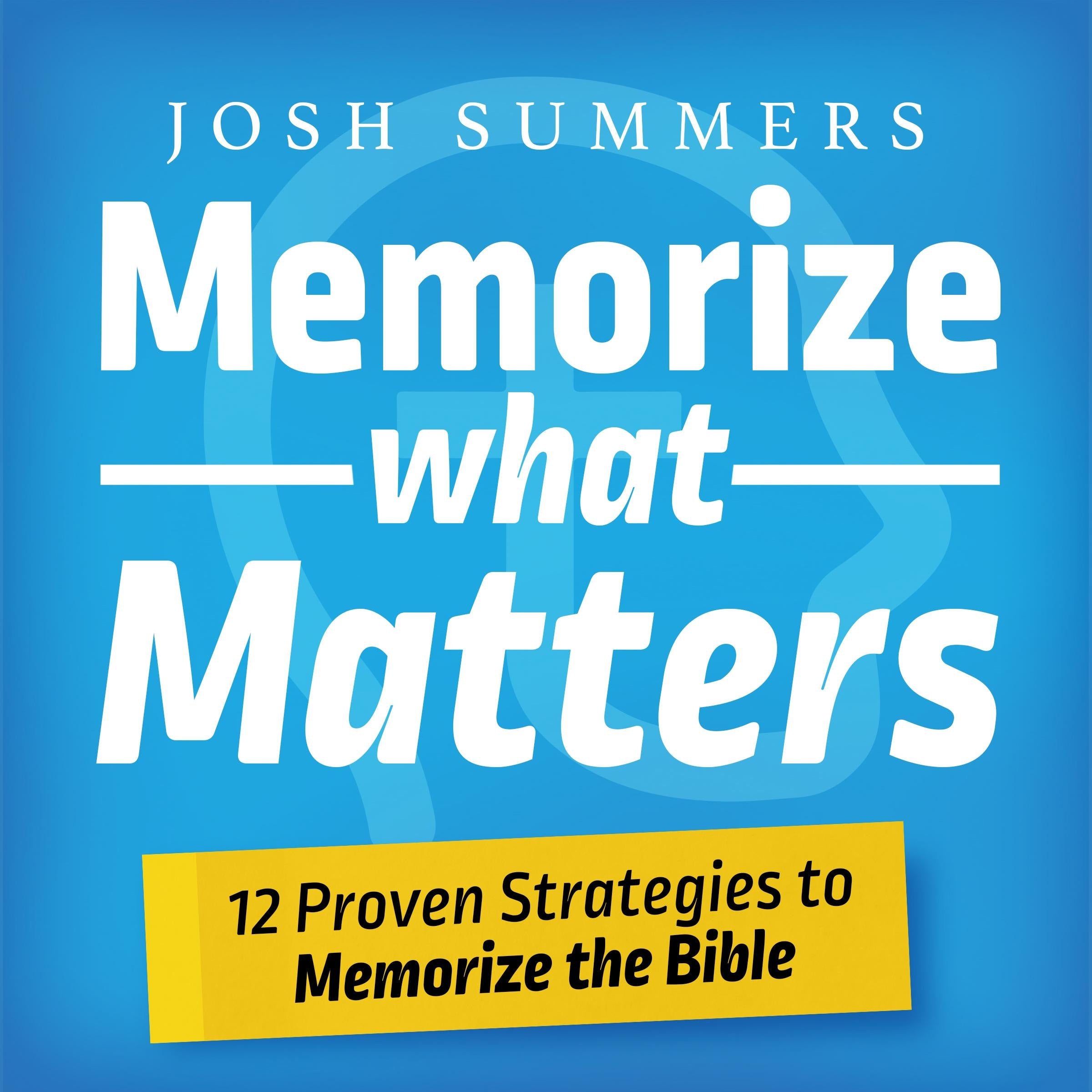 Memorize What Matters