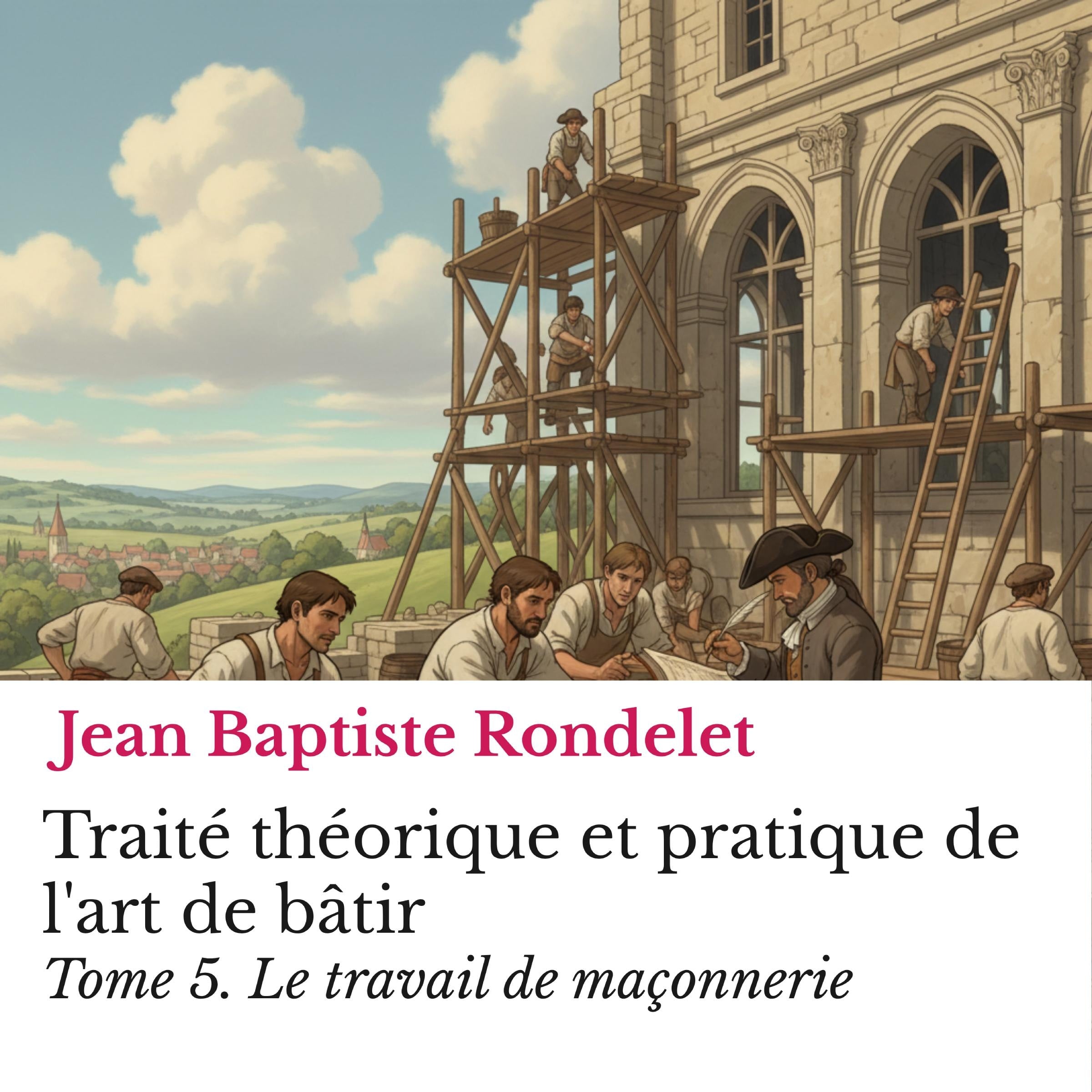 Traité théorique et pratique de l'art de bâtir Tome 5.