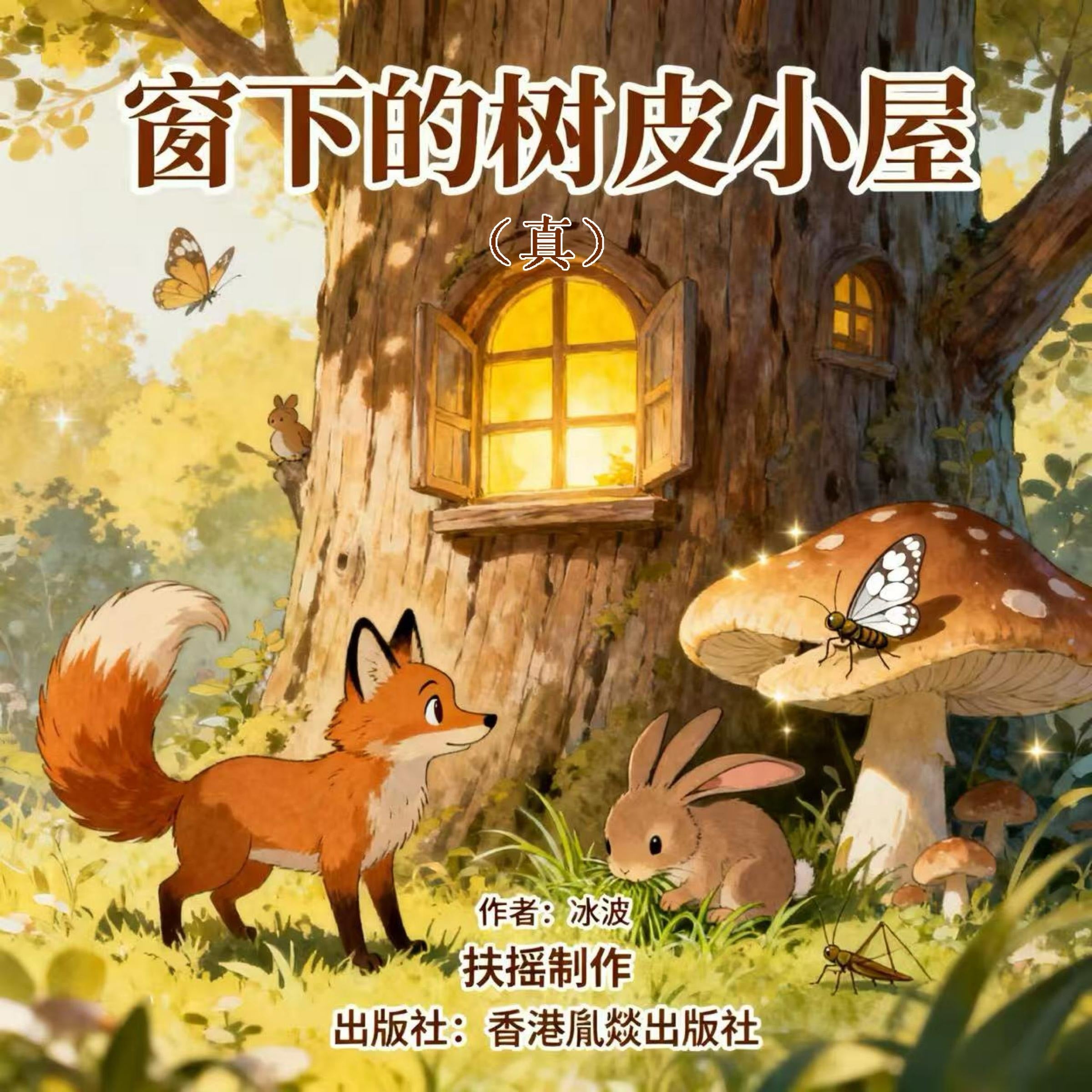 窗下的树皮小屋 | 真