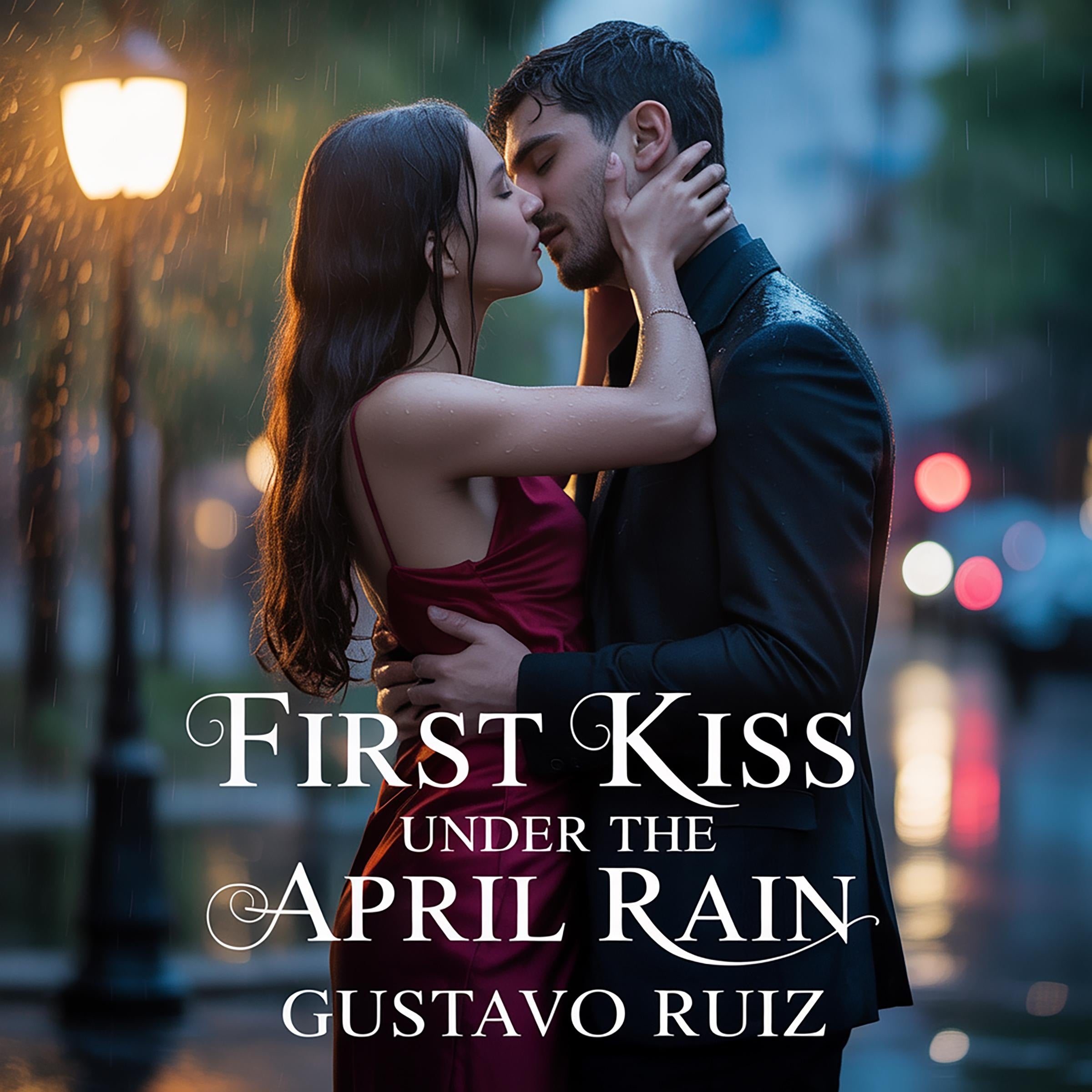 First kiss under the April rain