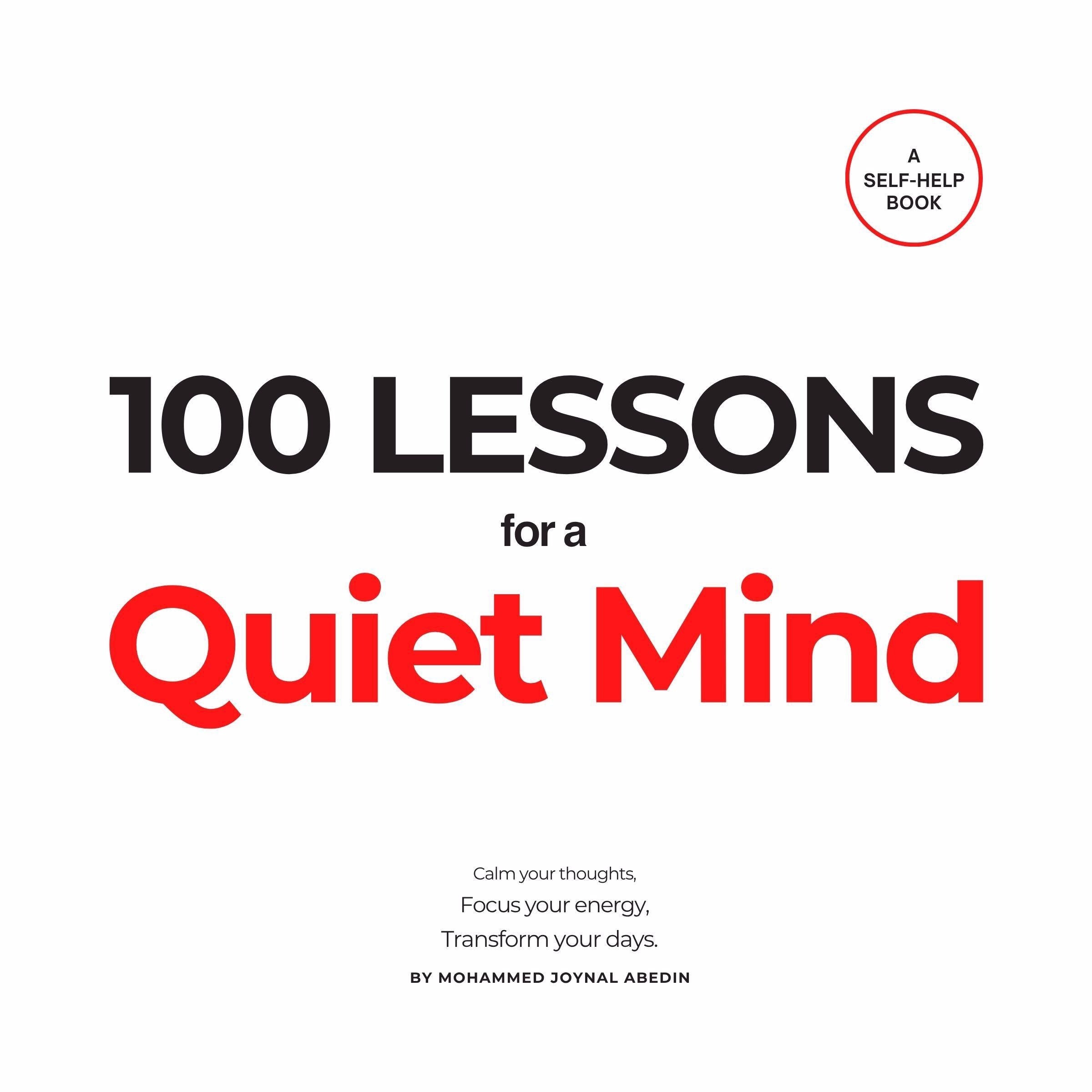 100 Lessons for a Quiet Mind