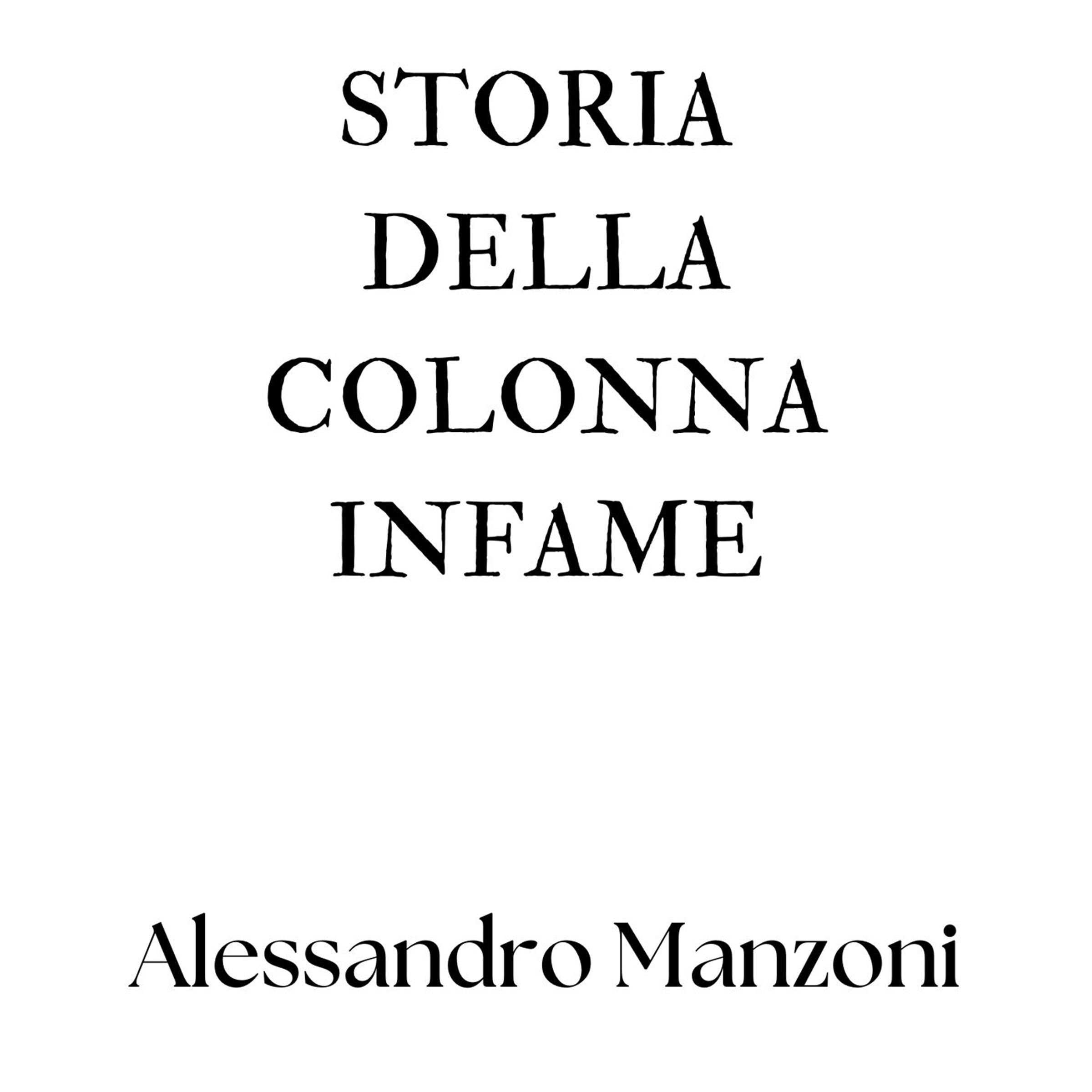 Storia della colonna infame