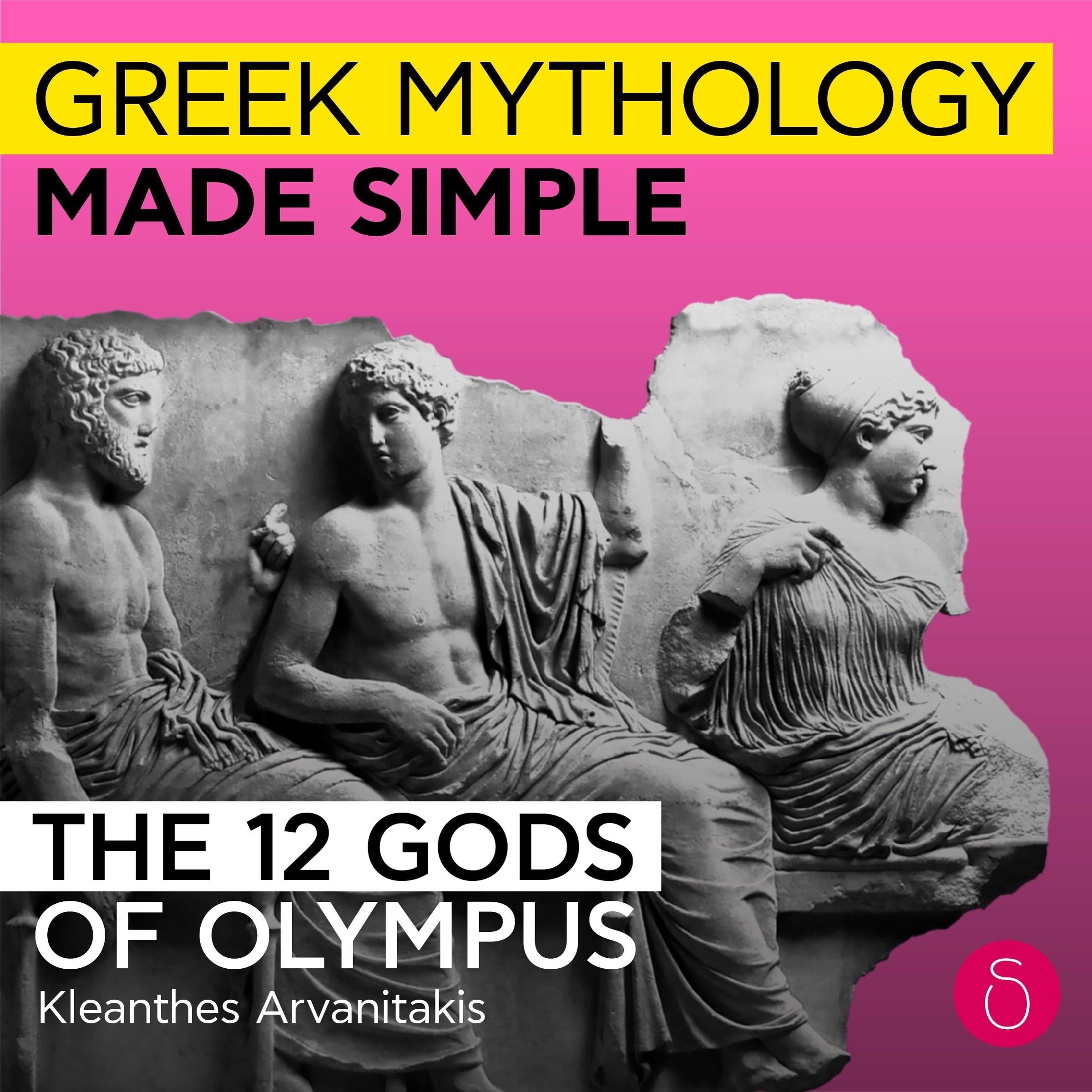 The 12 gods of Olympus