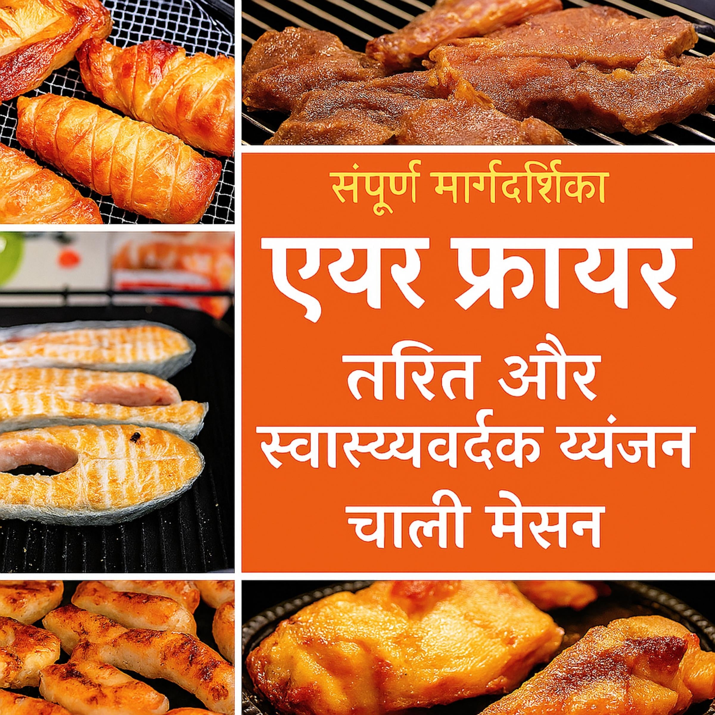 त्वरित और स्वस्थ भोजन के लिए संपूर्ण एयर फ्रायर कुकबुक