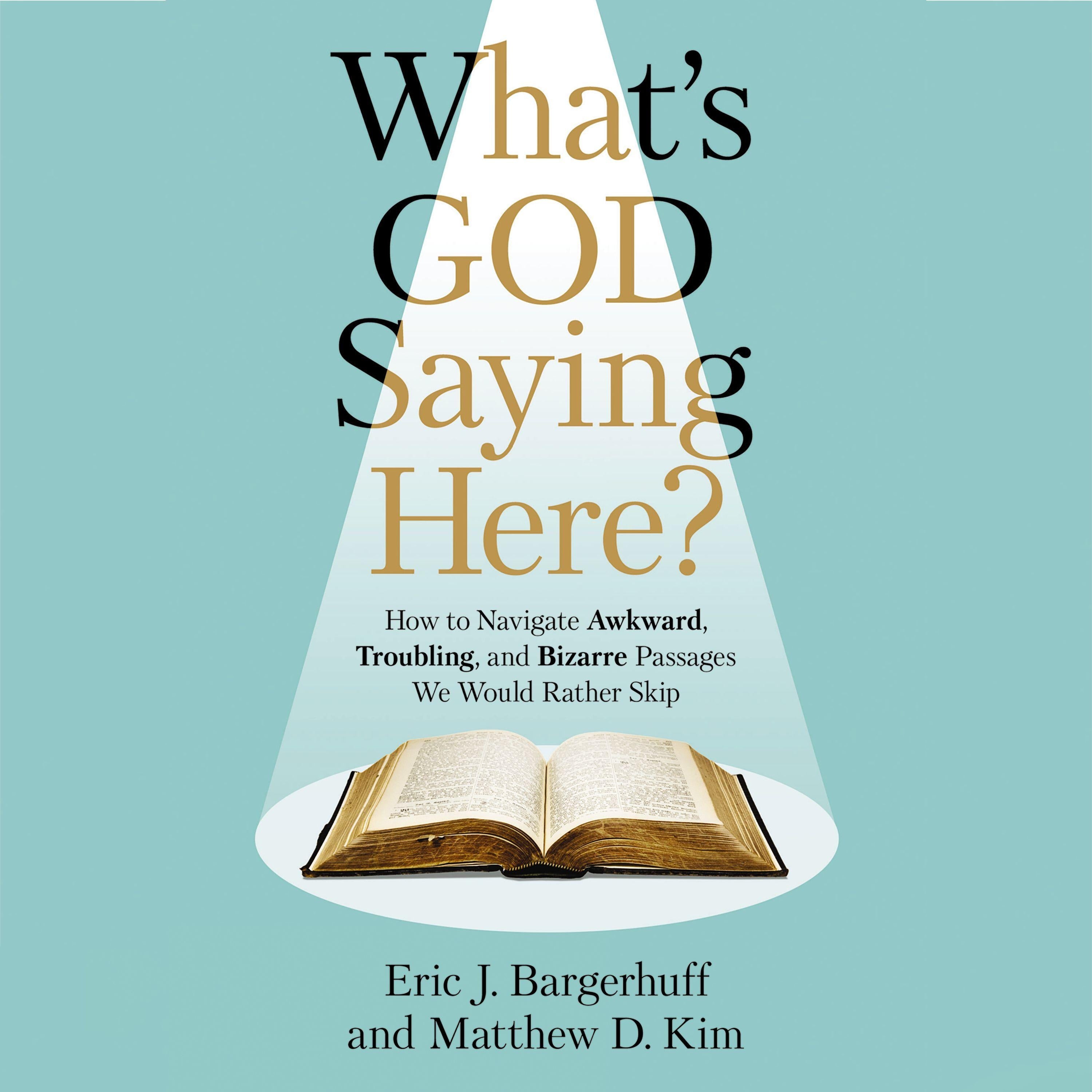 What's God Saying Here?