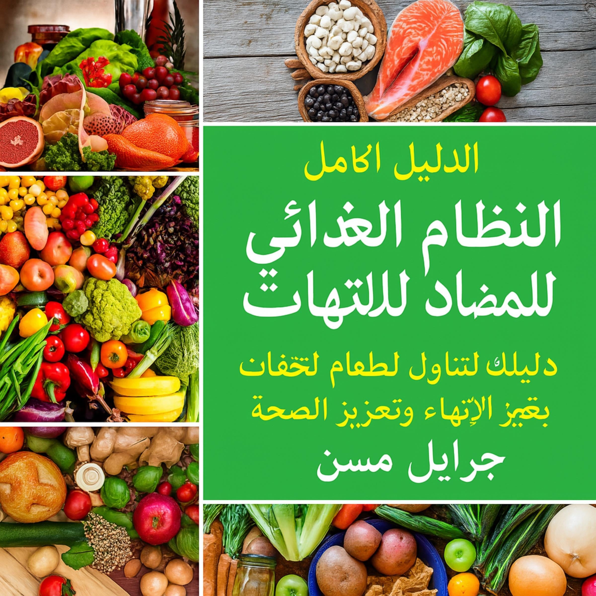 النظام الغذائي الشامل المضاد للالتهابات: دليلك لتناول الطعام لتقليل الالتهابات وتعظيم الصحة