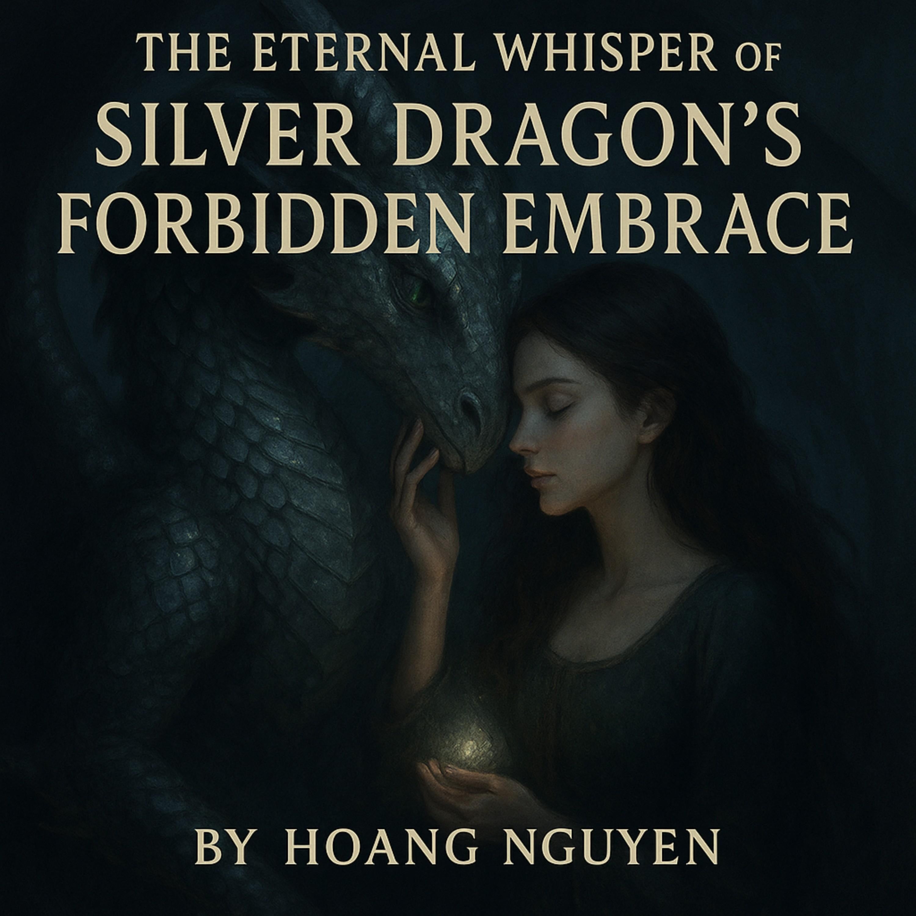 The Eternal Whisper of the Silver Dragon's Forbidden Embrace in the Shadows of Eldoria