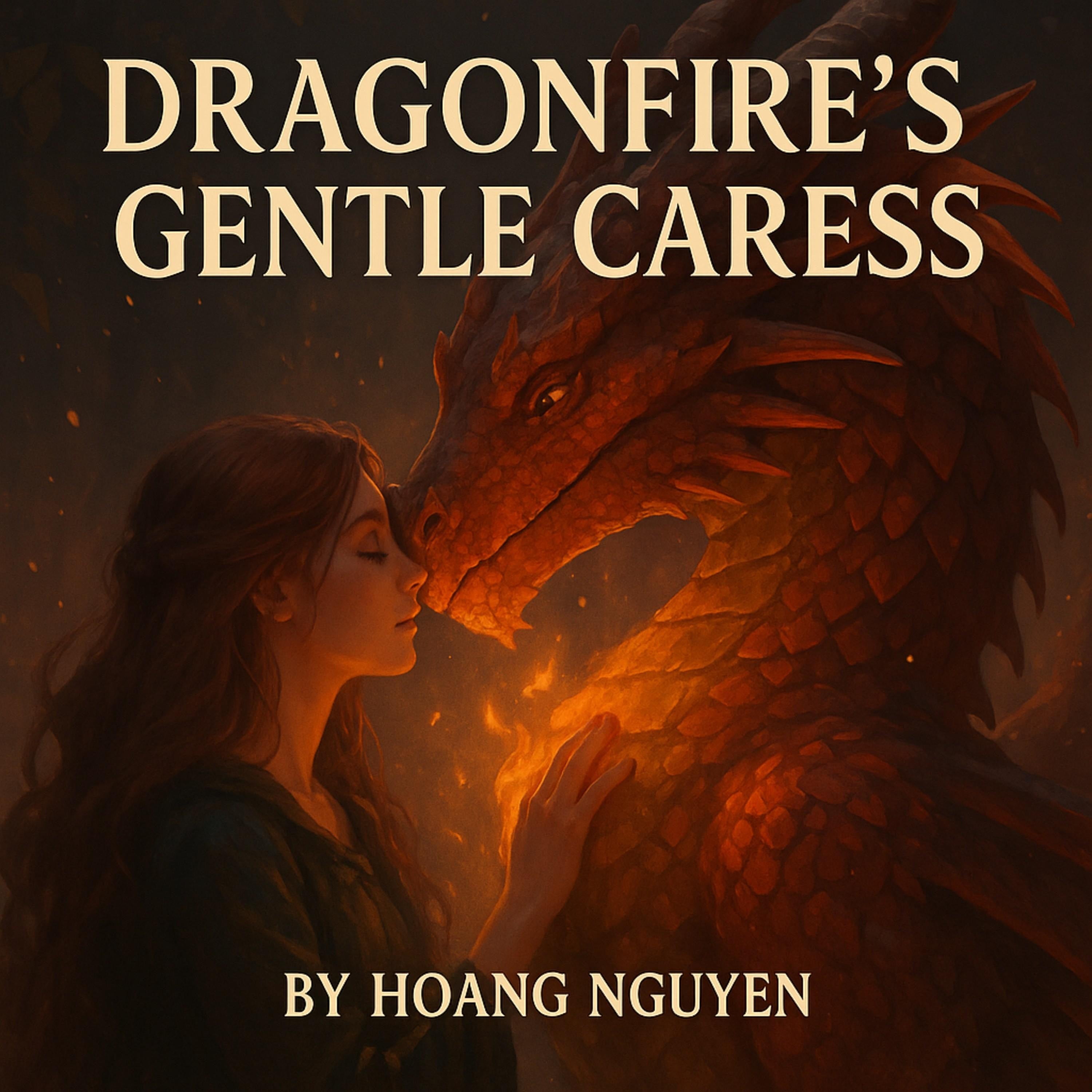 Dragonfire's Gentle Caress: A Tale of Star-Crossed Lovers in the Enchanted Realms of Sylvandar