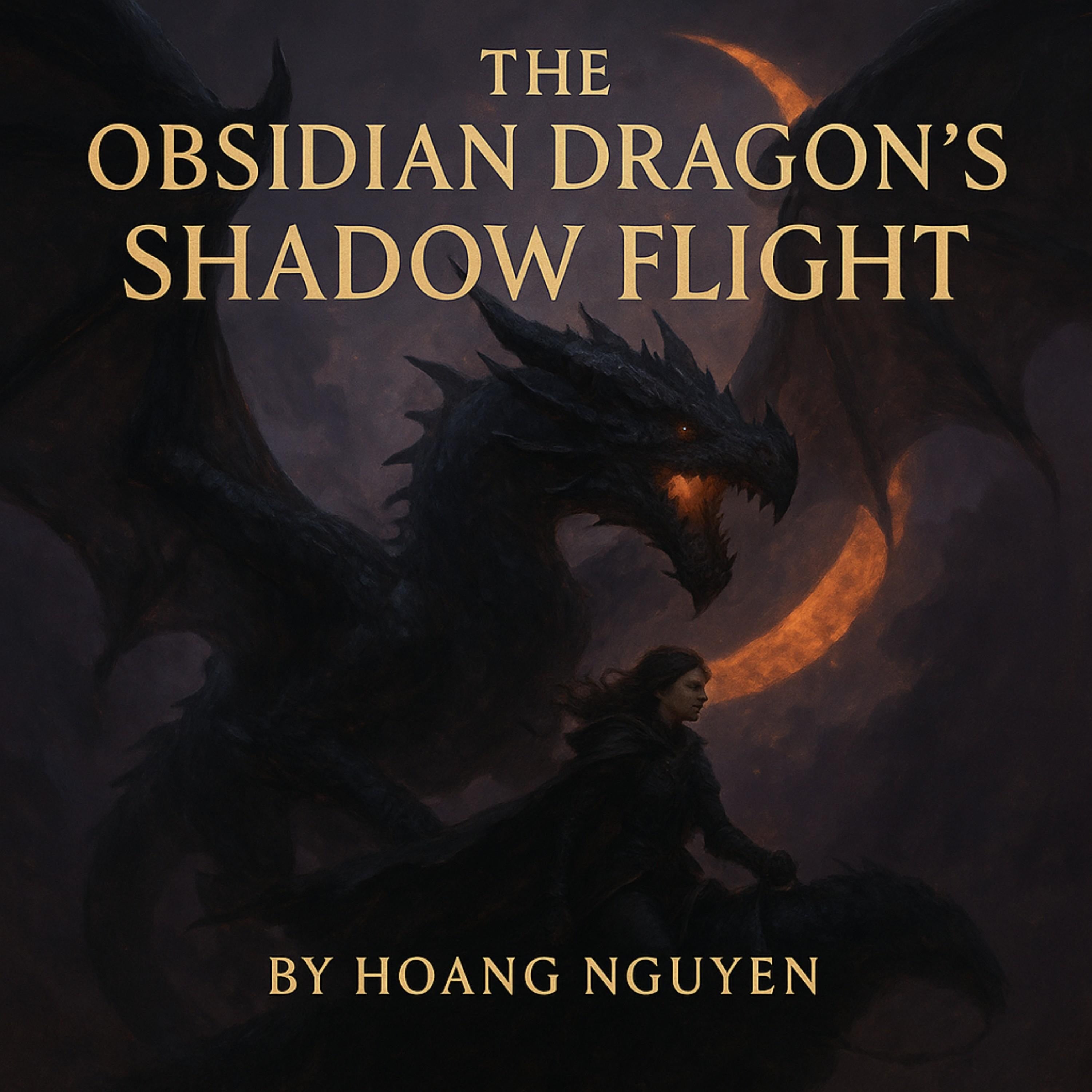 The Obsidian Dragon's Shadow Flight: A Shadow Weaver's Pact with the Eclipse Rider in the Nightforged Realms