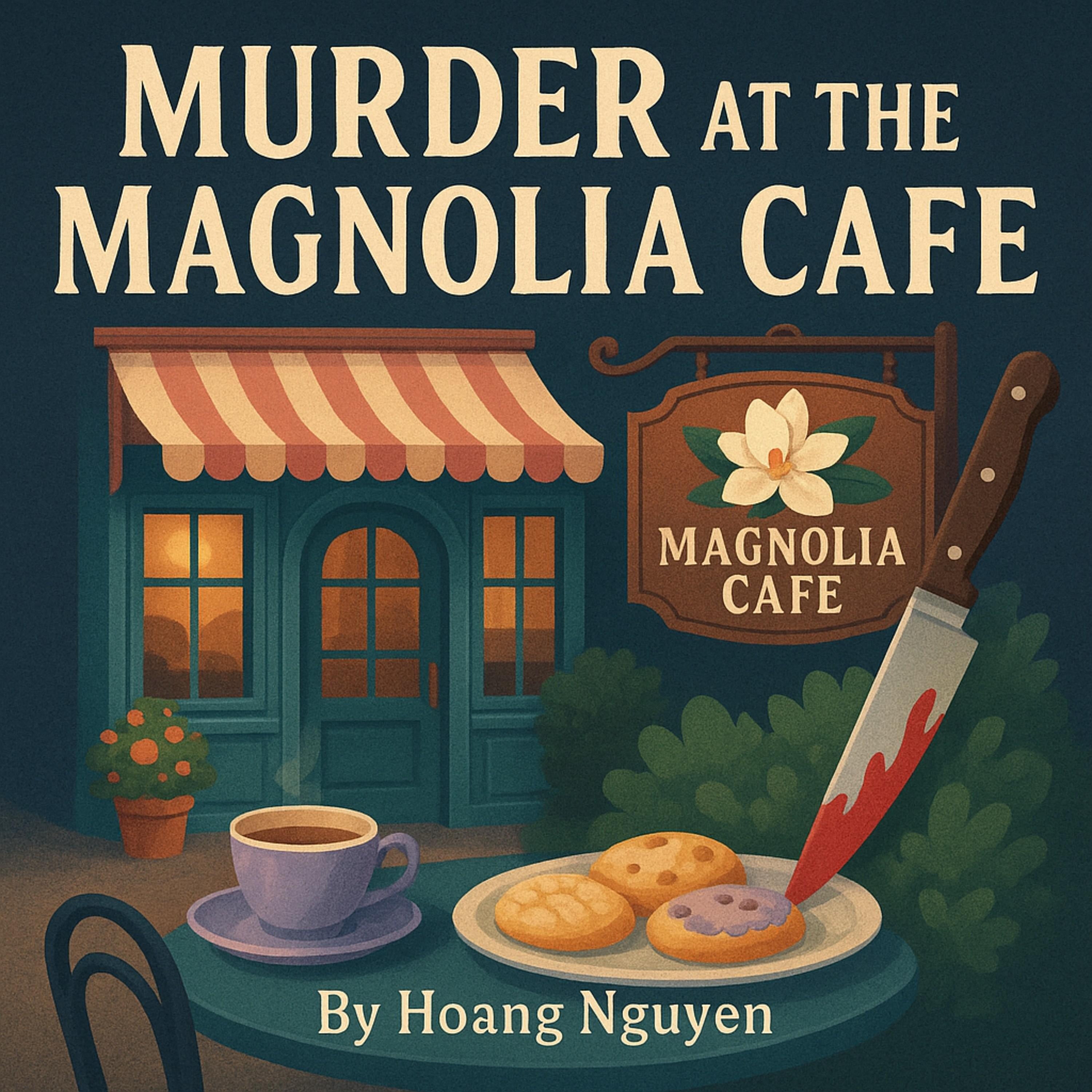 Murder at the Magnolia Cafe: A Cozy Mystery of Sweet Treats and Sour Deeds