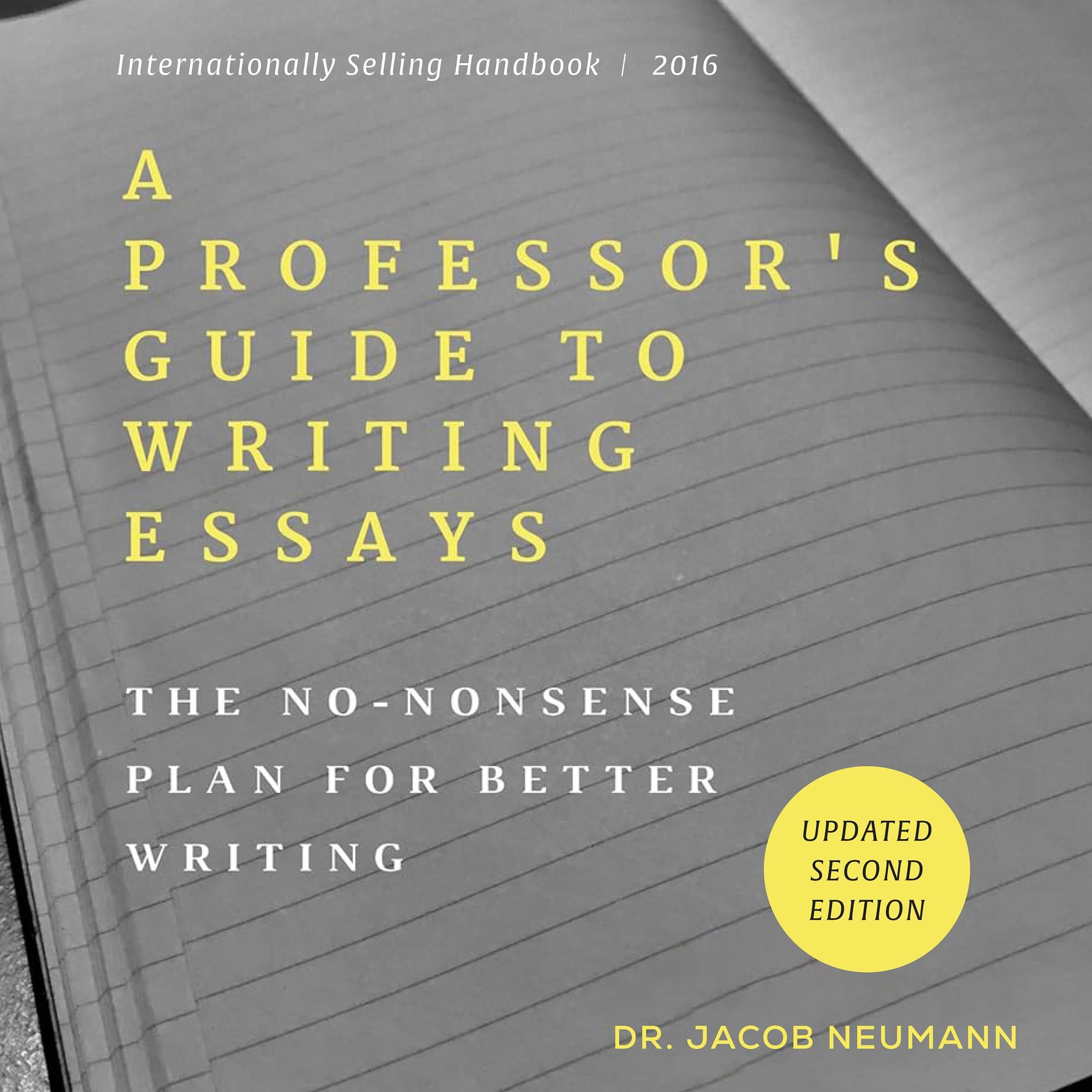 A Professor's Guide to Writing Essays