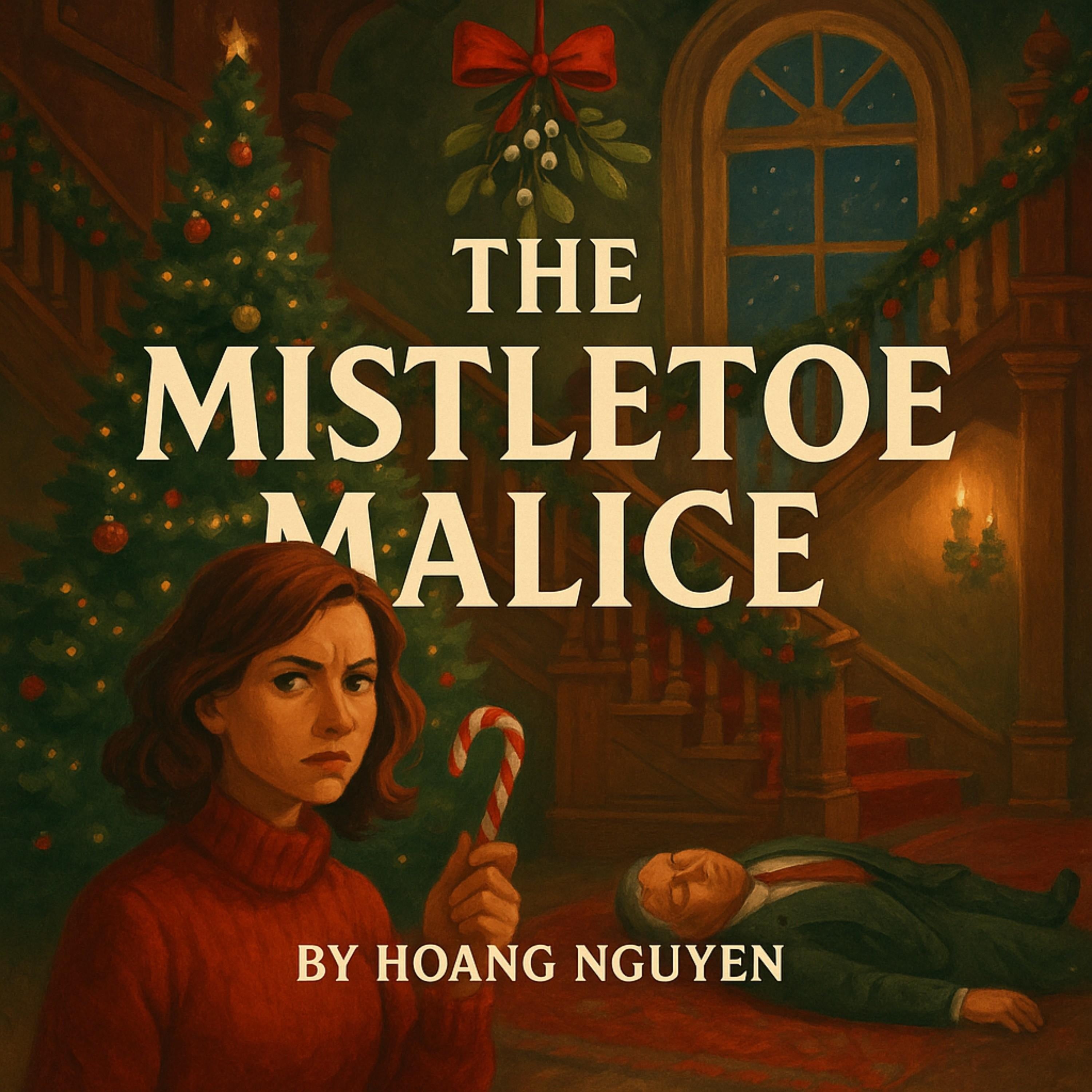 The Mistletoe Malice: A Cozy Mystery of Holiday Parties and a Fatal Festivity