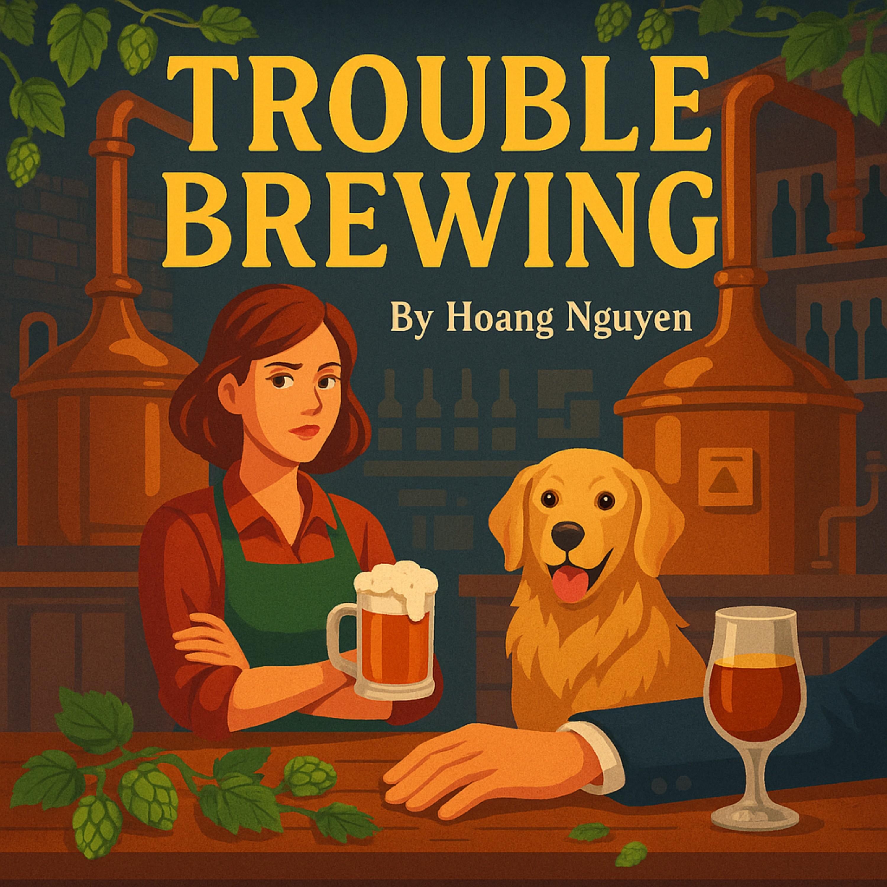 Trouble Brewing: A Cozy Mystery of Microbreweries and a Hoppy Demise