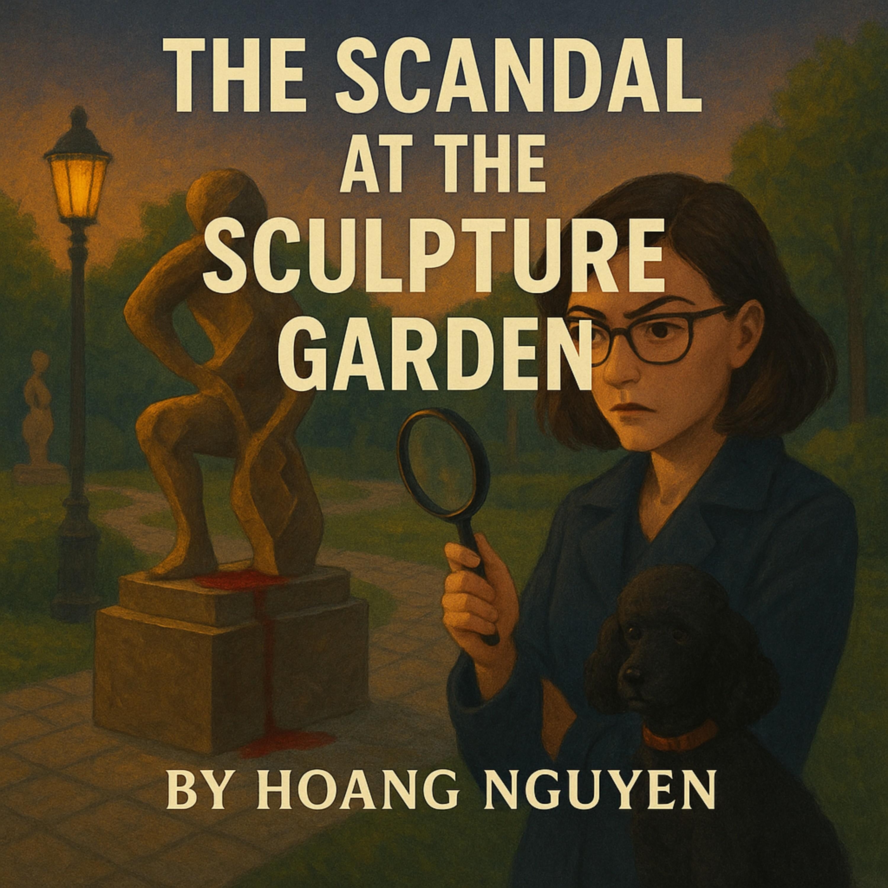 The Scandal at the Sculpture Garden: A Cozy Mystery of Art Appreciation and a Killer Composition