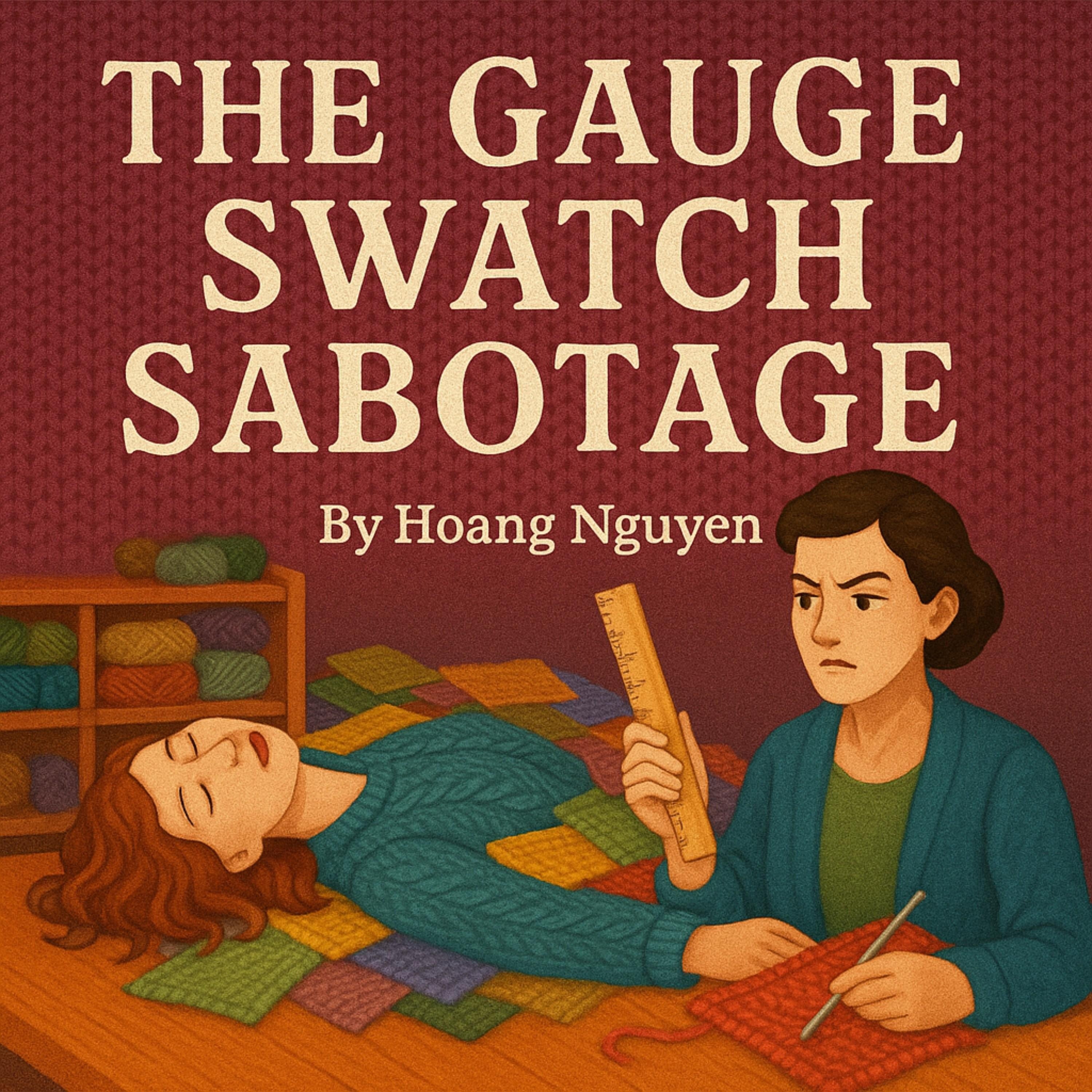The Gauge Swatch Sabotage: A Cozy Mystery of Measured Misdeeds and a Tested Truth