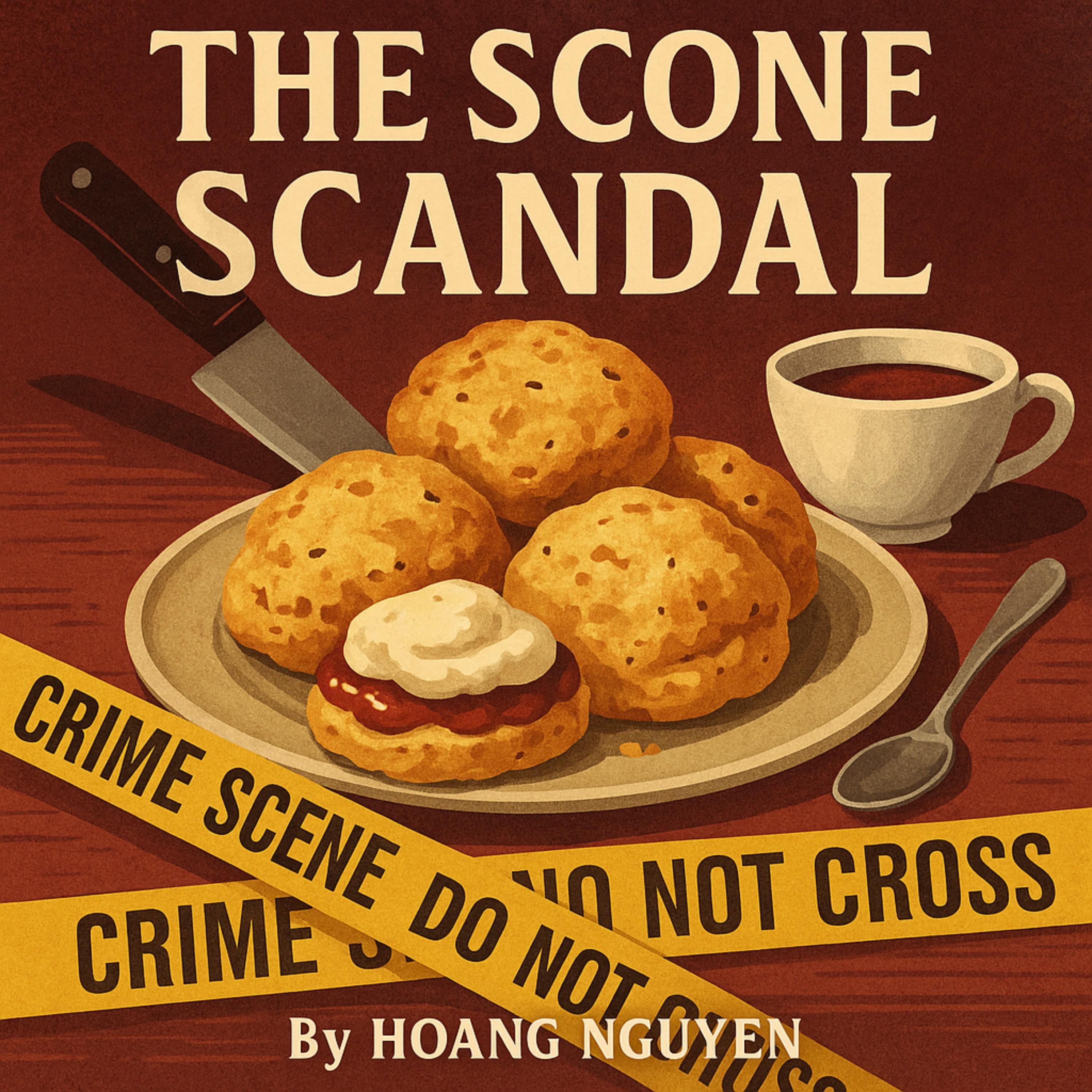 The Scone Scandal: A Cozy Mystery of Buttery Baked Goods and Bitter Rivalries