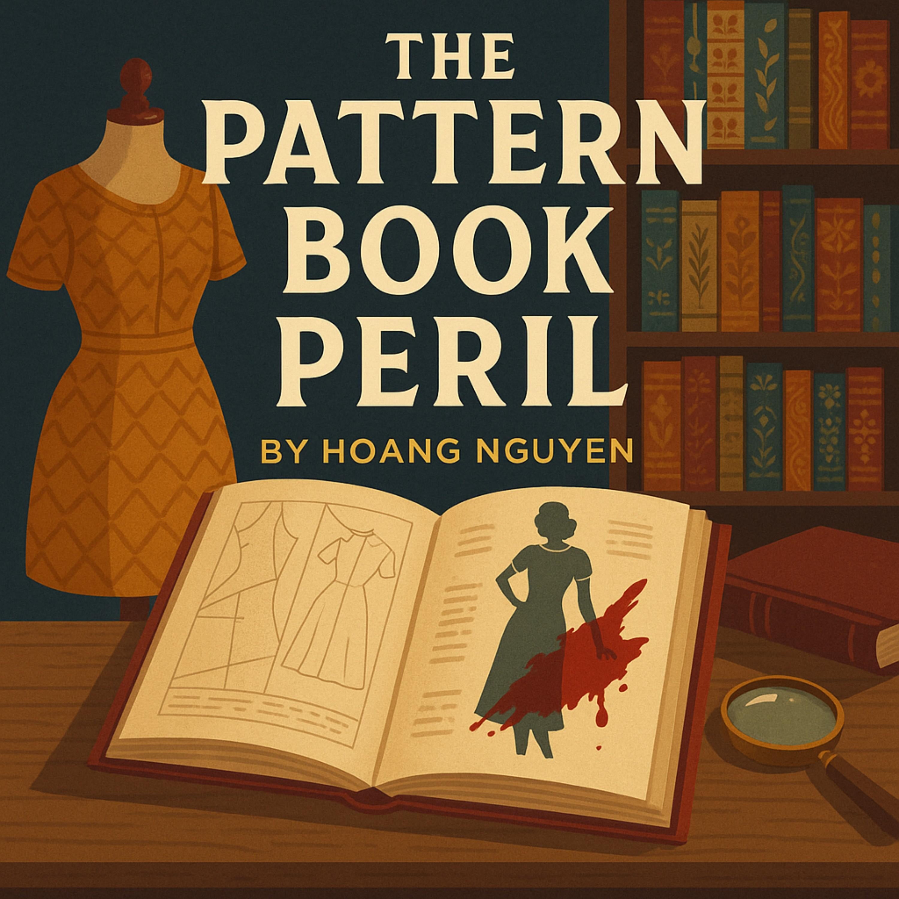 The Pattern Book Peril: A Cozy Mystery of Printed Problems and a Bound Blunder