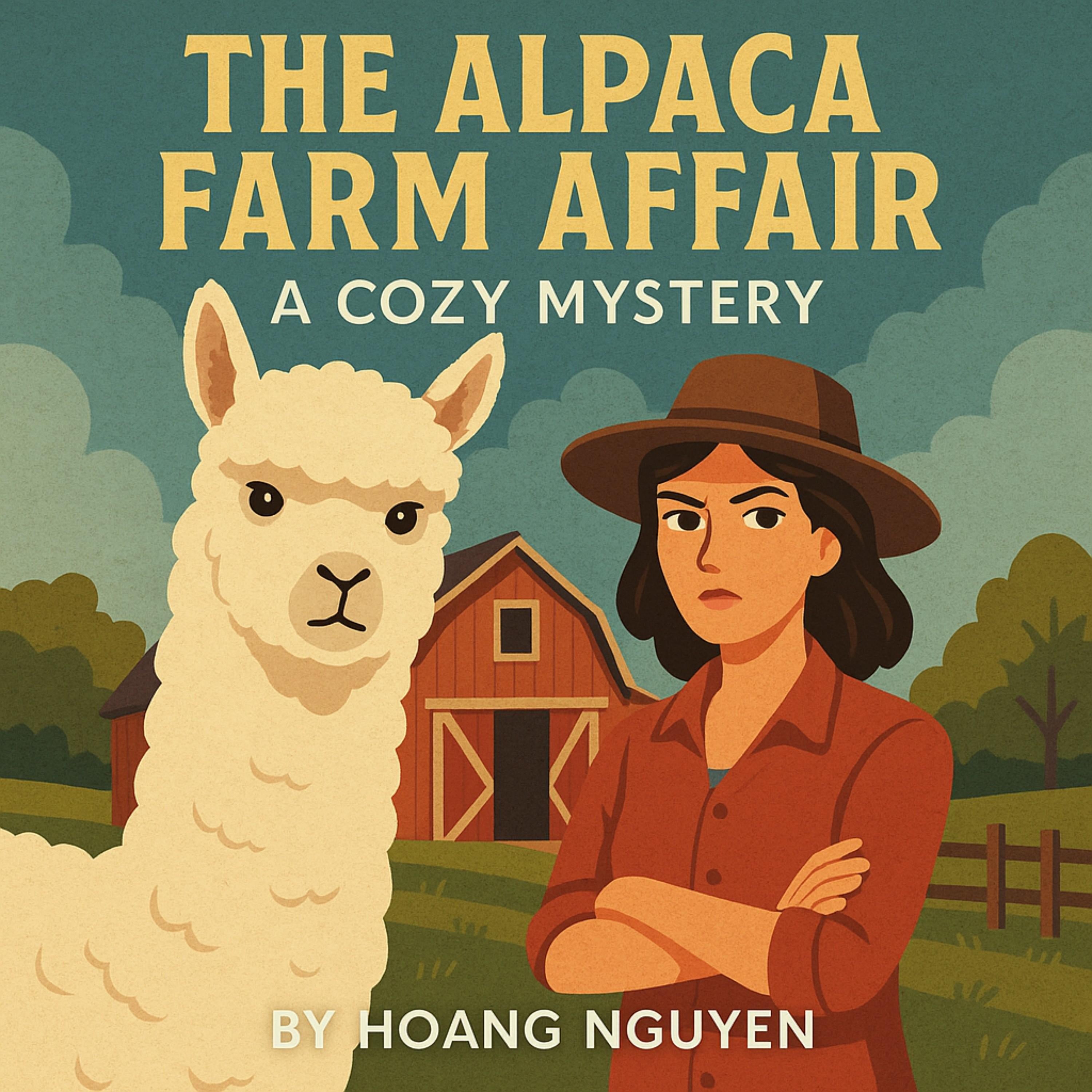 The Alpaca Farm Affair: A Cozy Mystery of Soft Suspicions and a Spitting Image