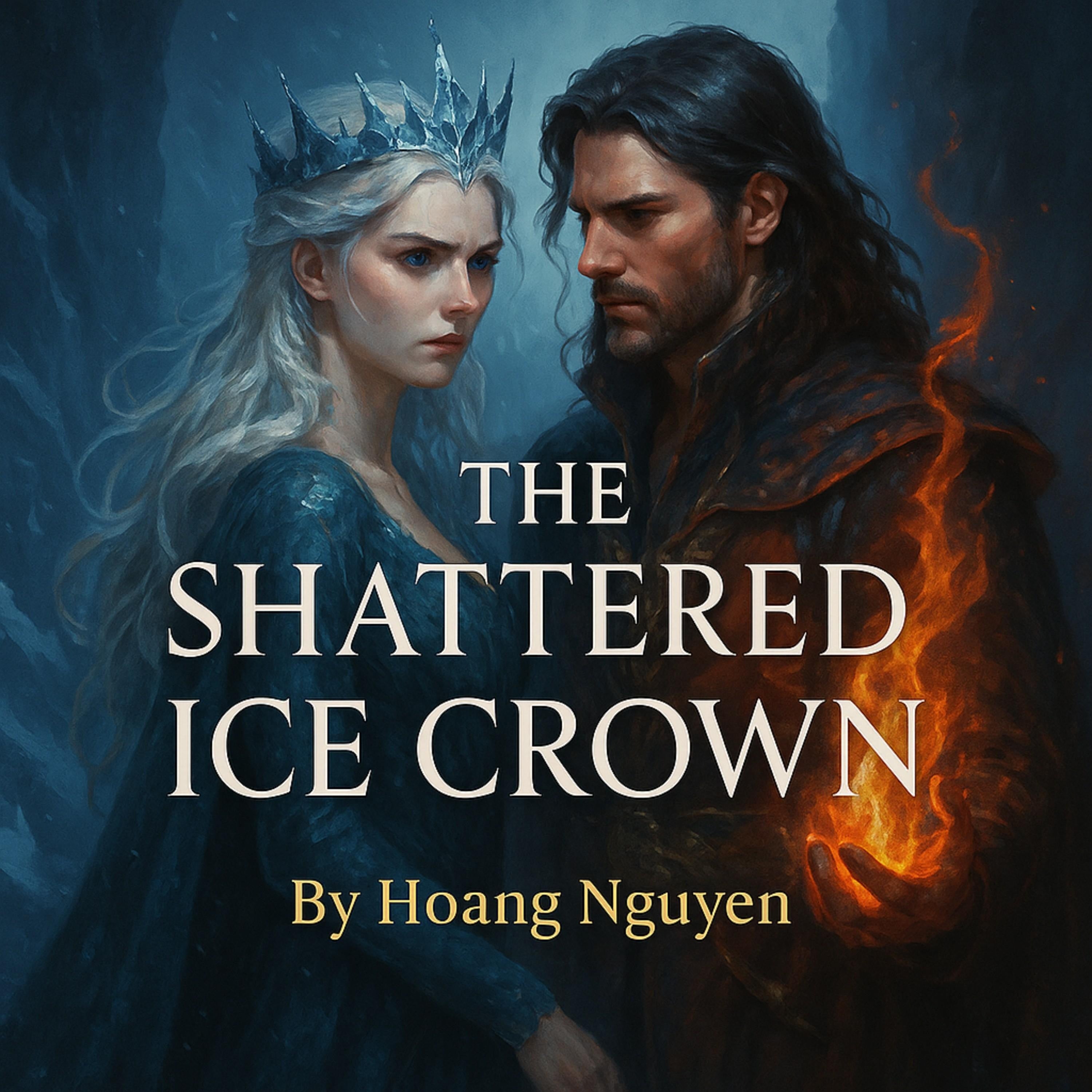 The Shattered Ice Crown: A Romantasy of Fallen Queens, Forgotten Gods, and Fiery Redemption
