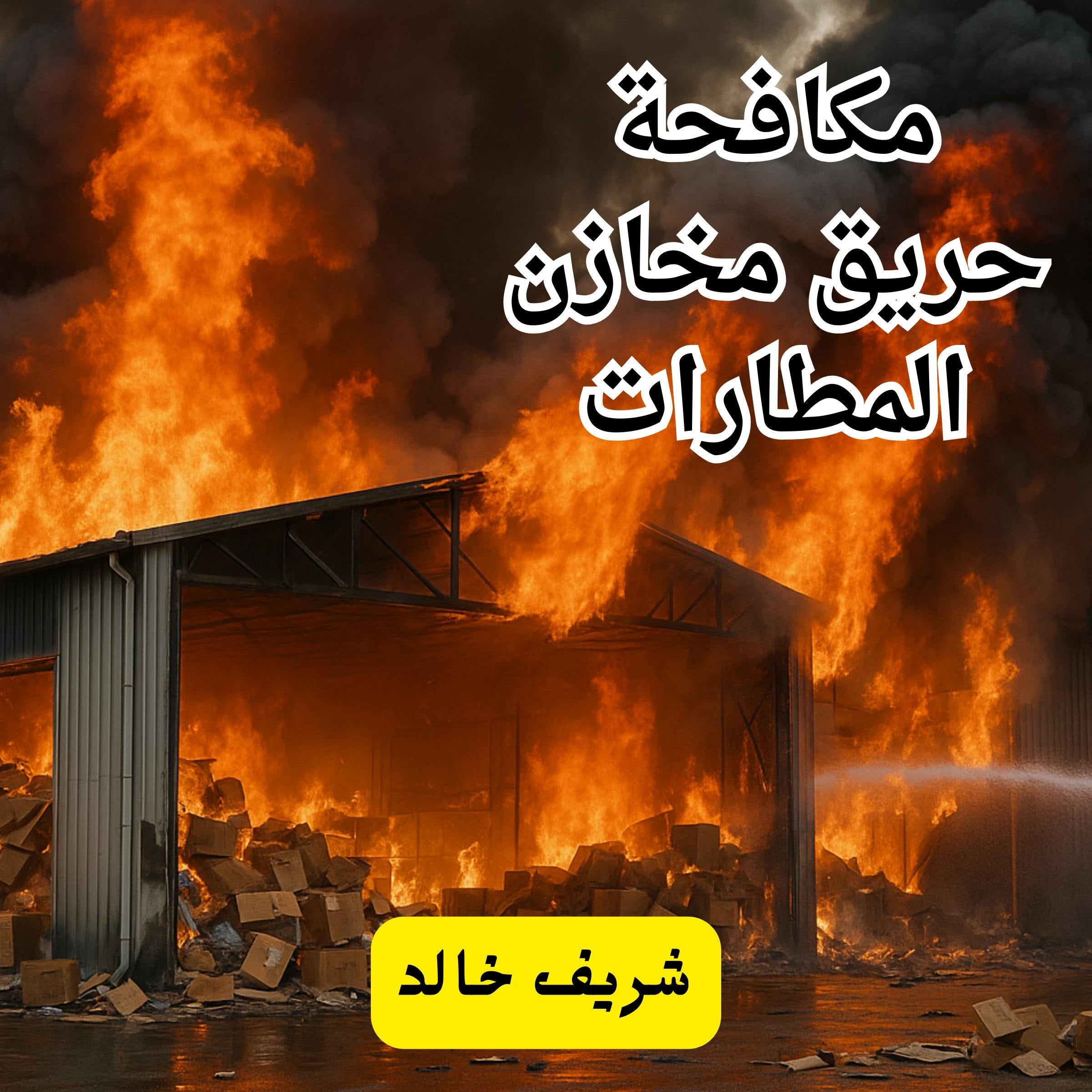 مكافحة حرائق مخازن المطارات