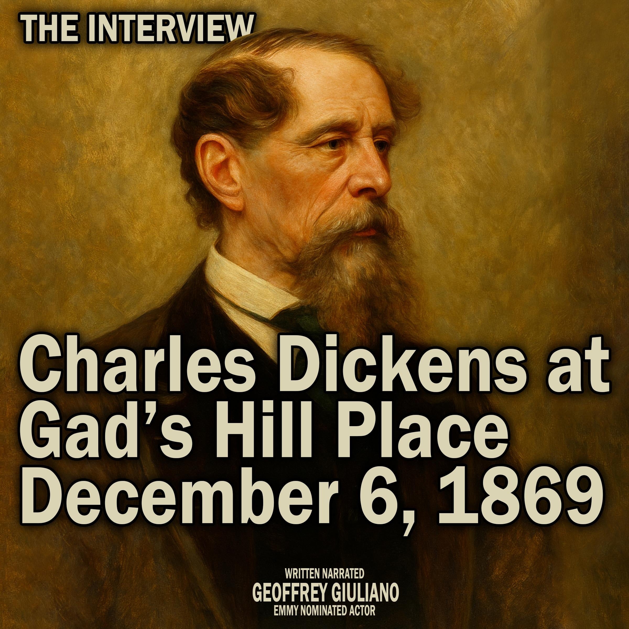Charles Dickens at Gad's Hill Place December 6, 1869