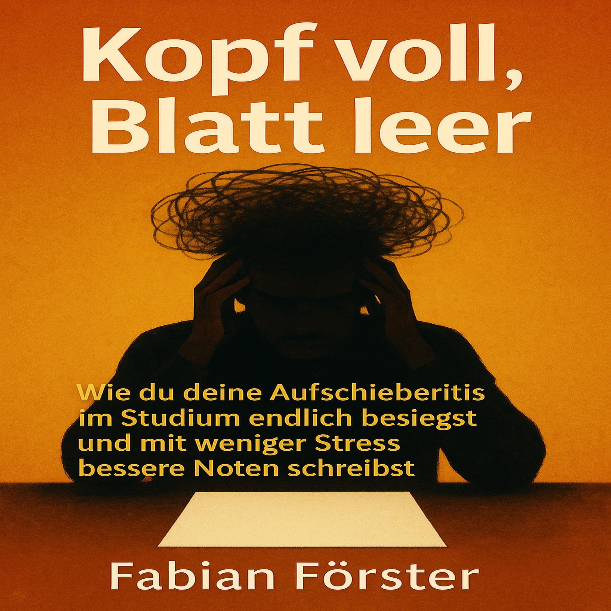 Kopf voll, Blatt leer