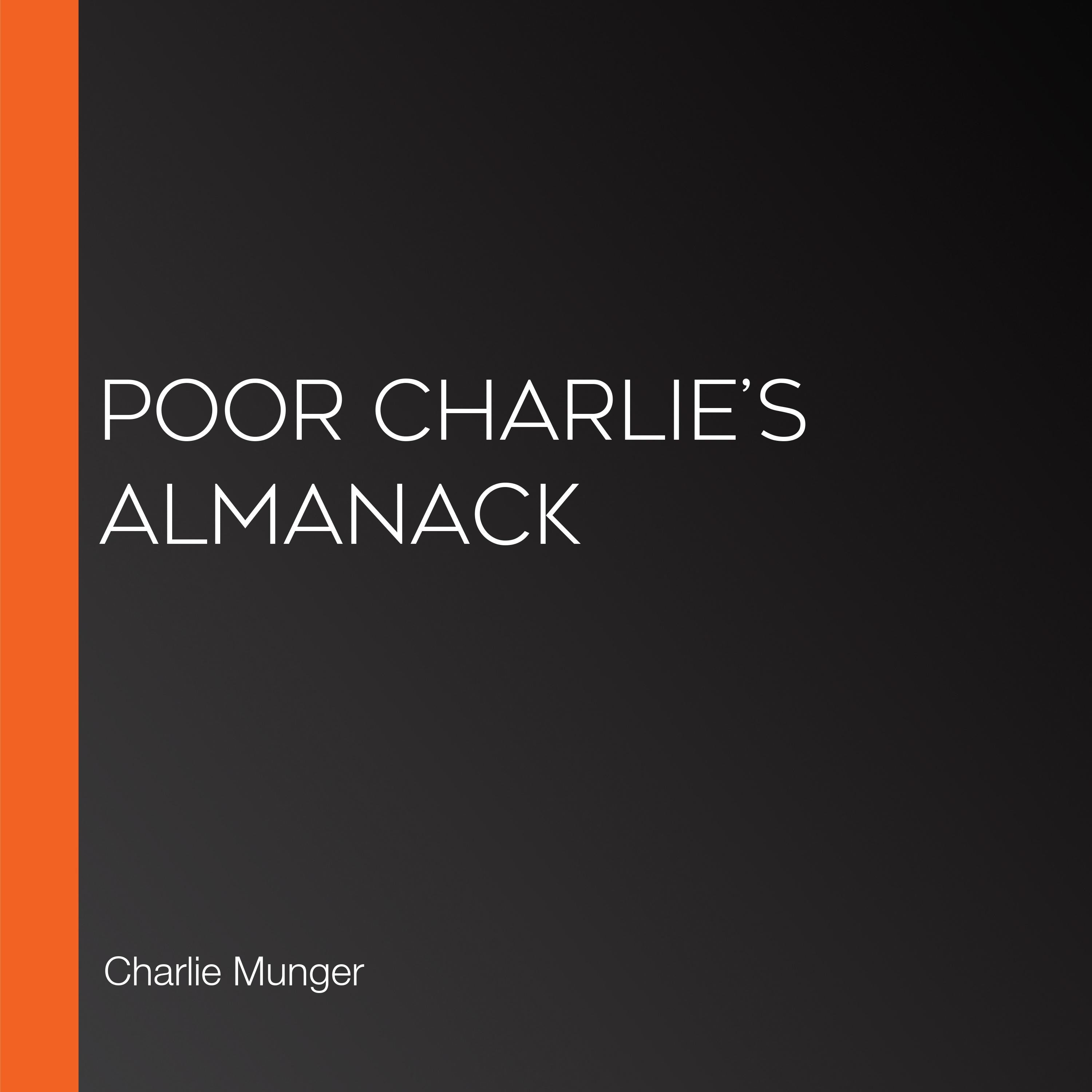 Poor Charlie's Almanack